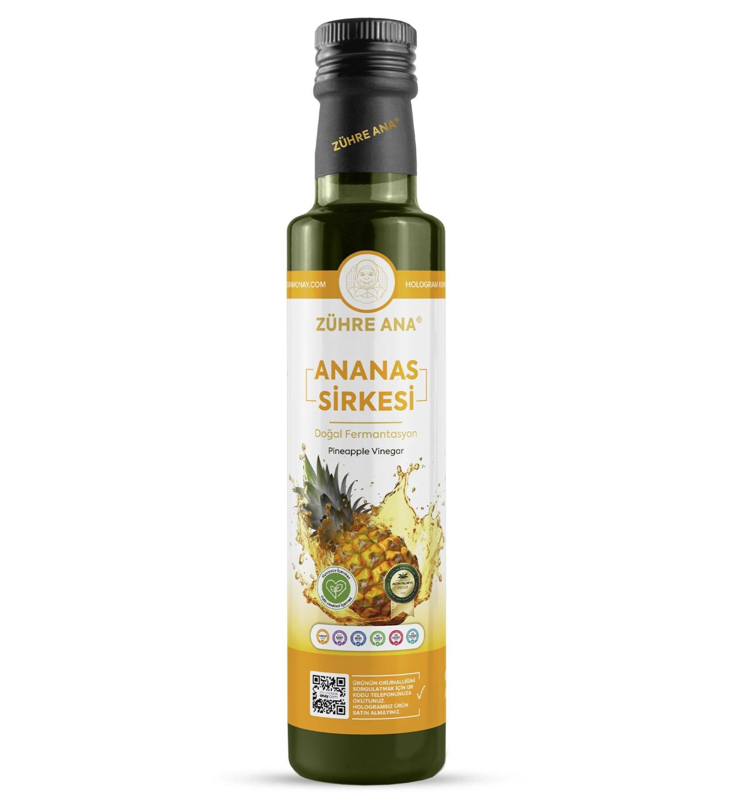 Z hre Ana Pineapple Vinegar Natural Fermentation Pineapple Vinegar 500 Ml - Buy Online on GoSupps.com