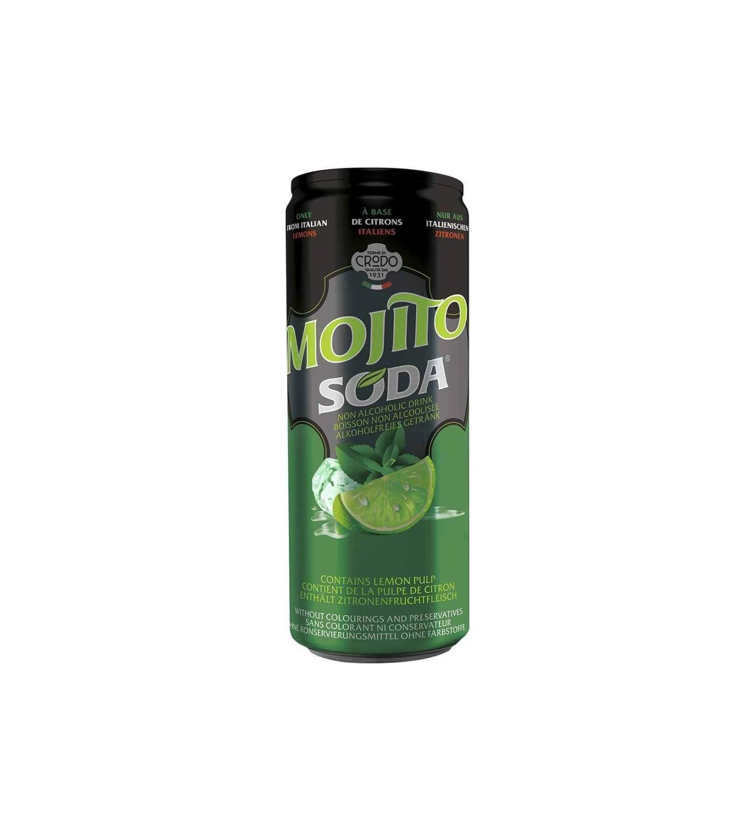 Terme Di Crodo Mojito Soda 6x330 Ml - Buy Online on GoSupps.com