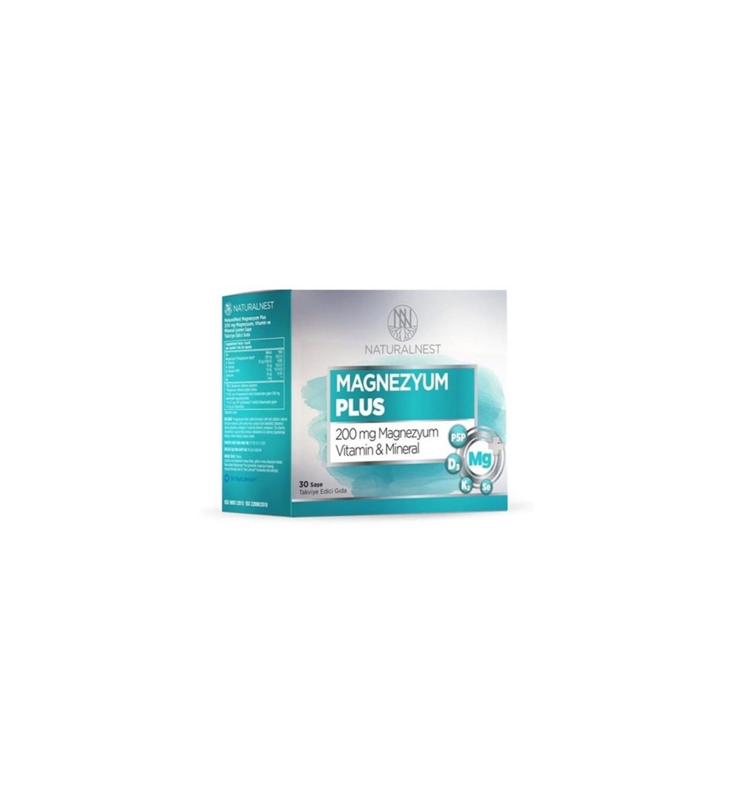 Natural Nest Magnesium Plus 30 Sachets