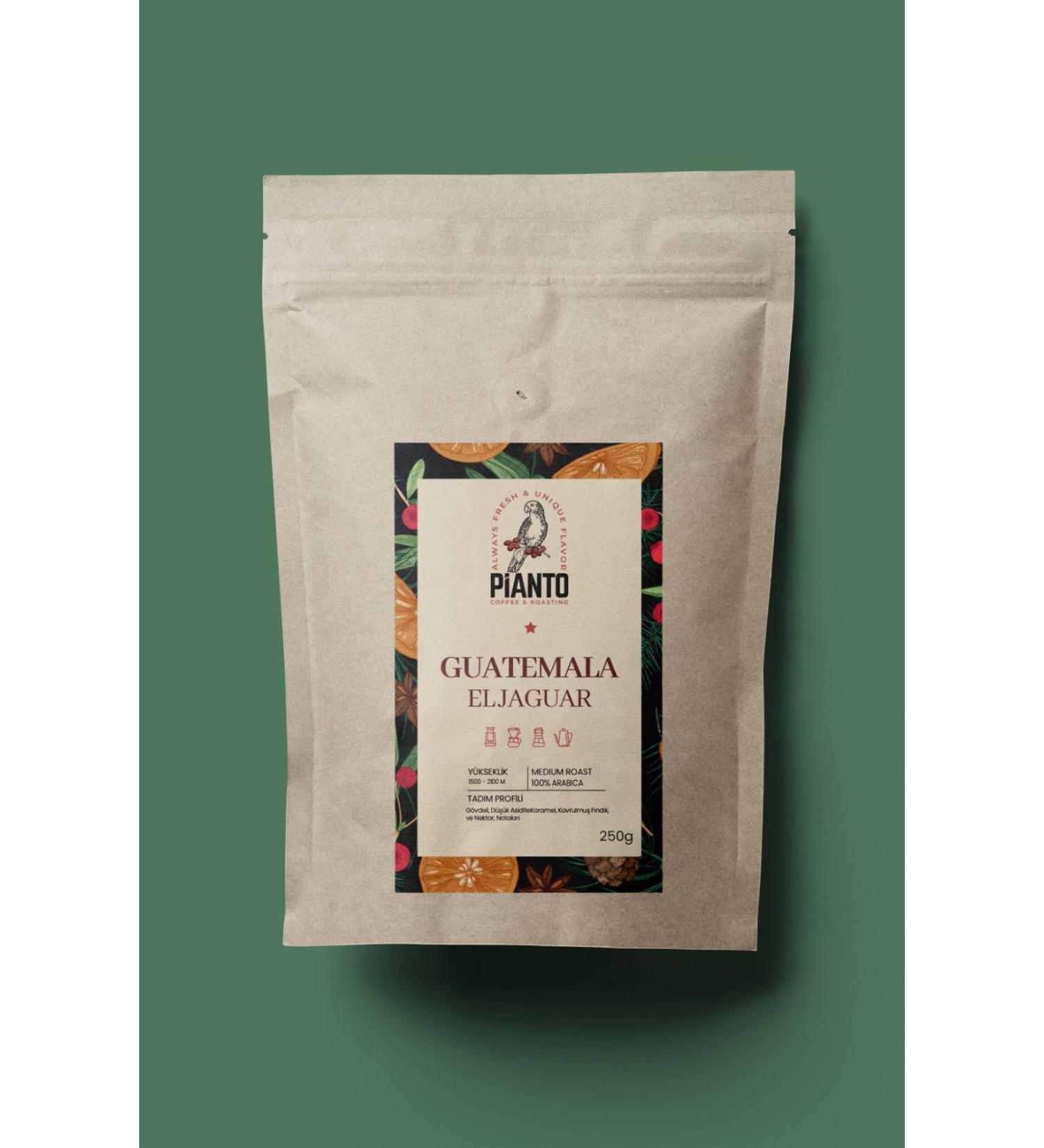 pianto coffee Guatemala Local Coffee Beans 250 gr