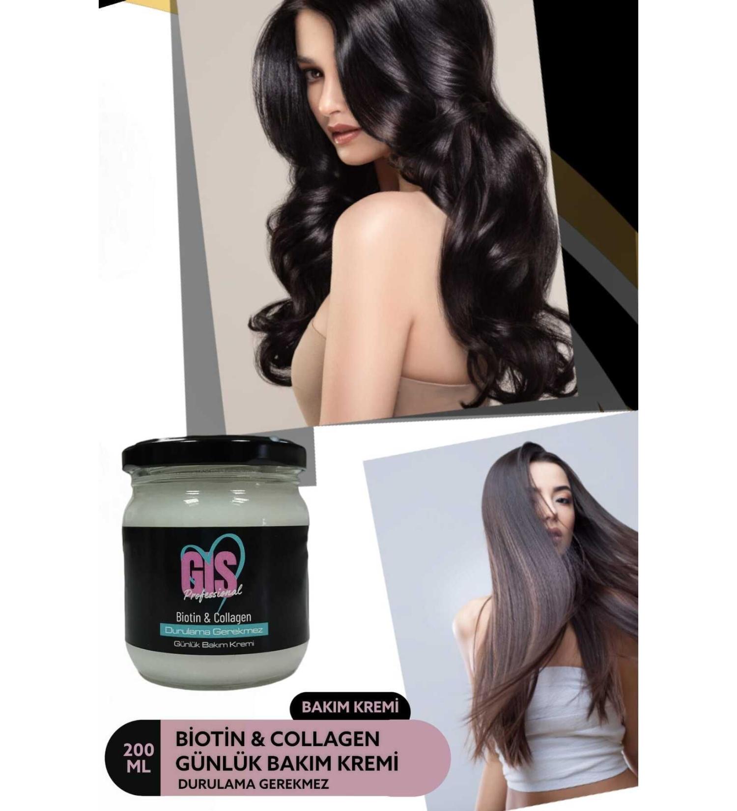 Gis Professional Biotin-Collagen Hair Strengthening Nourishing and Repairing Care Cream - Buy Online on GoSupps.com