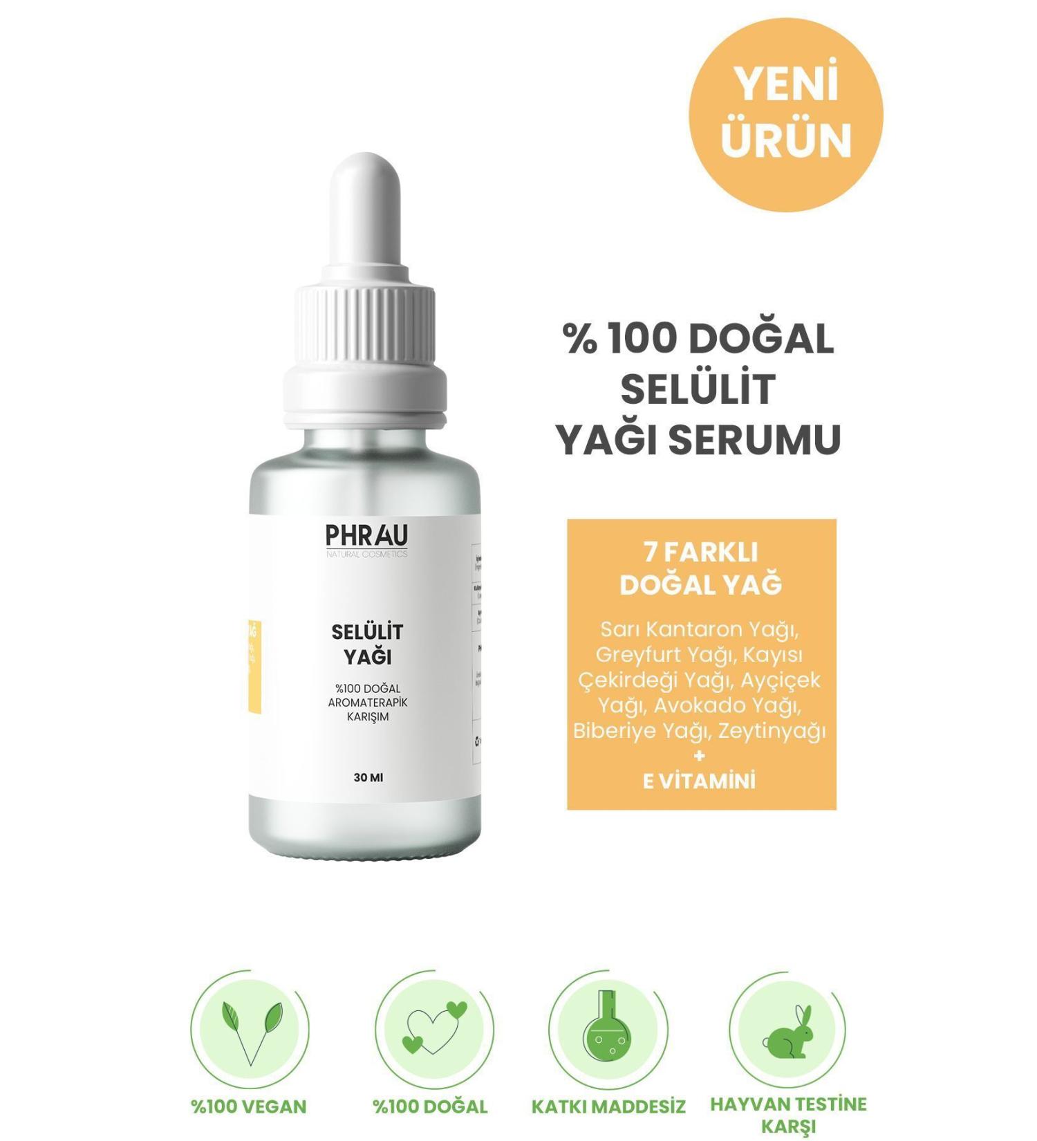 Phrau 0 Natural Anti-Cellulite & Firming Care Serum