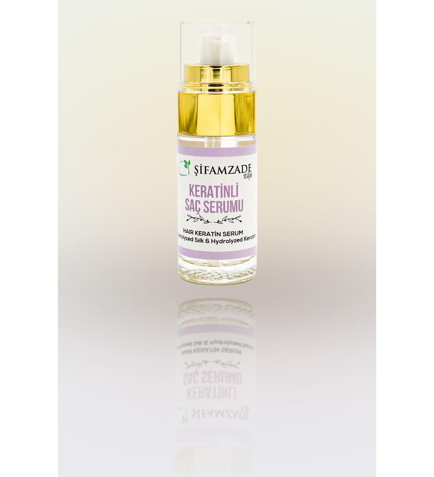 ifamzade Keratin Hair Serum Silky + Vitamin-Nutifies-Repairs 40ml