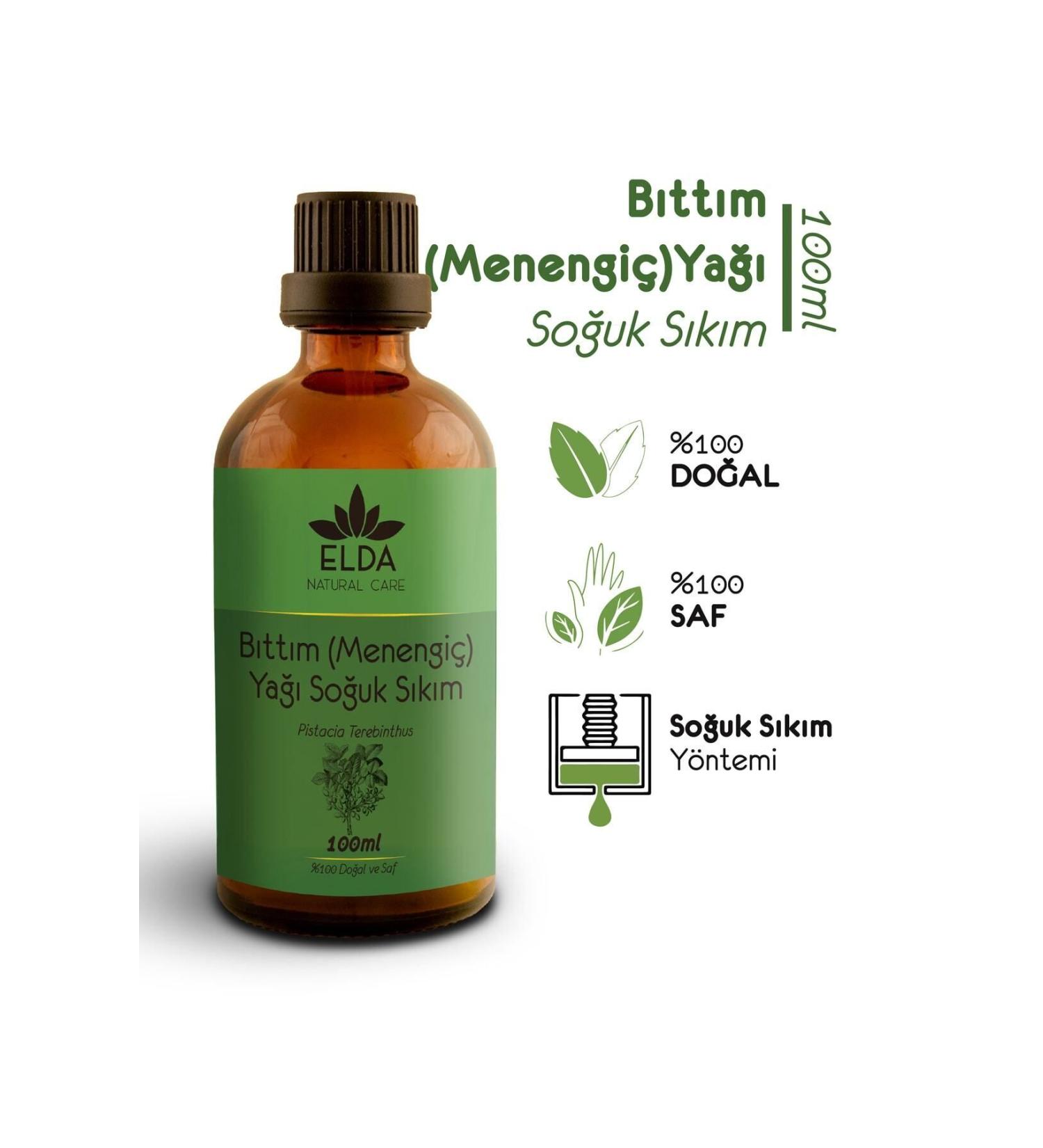 EldaNaturalcare Bittim (Pistachio) Oil Cold Pressed 100ml