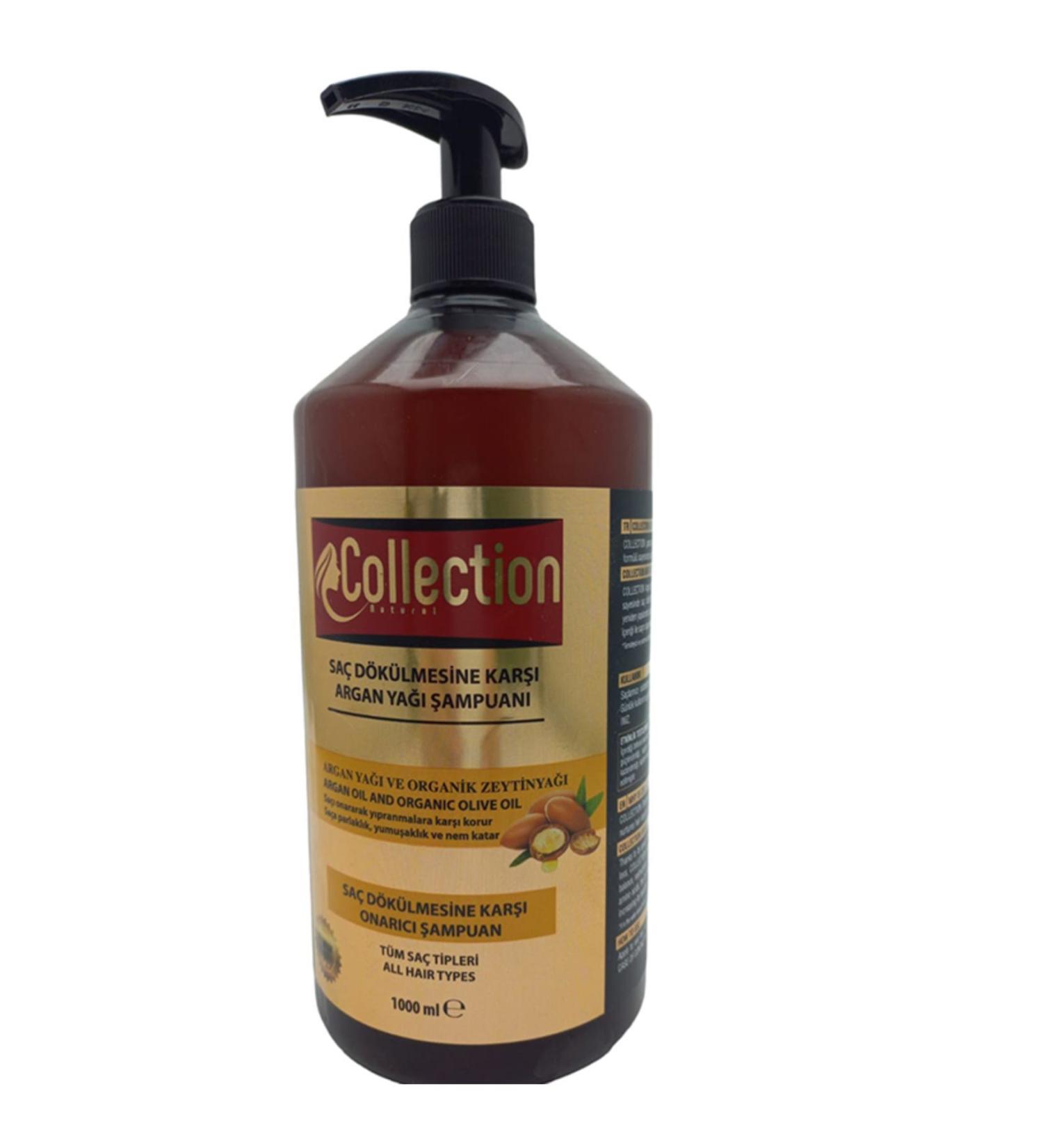 COLLECTION Collection ANTI-HAIR LOSS ARGAN OIL SHAMPOO 1000 ml.e All Hair Types
