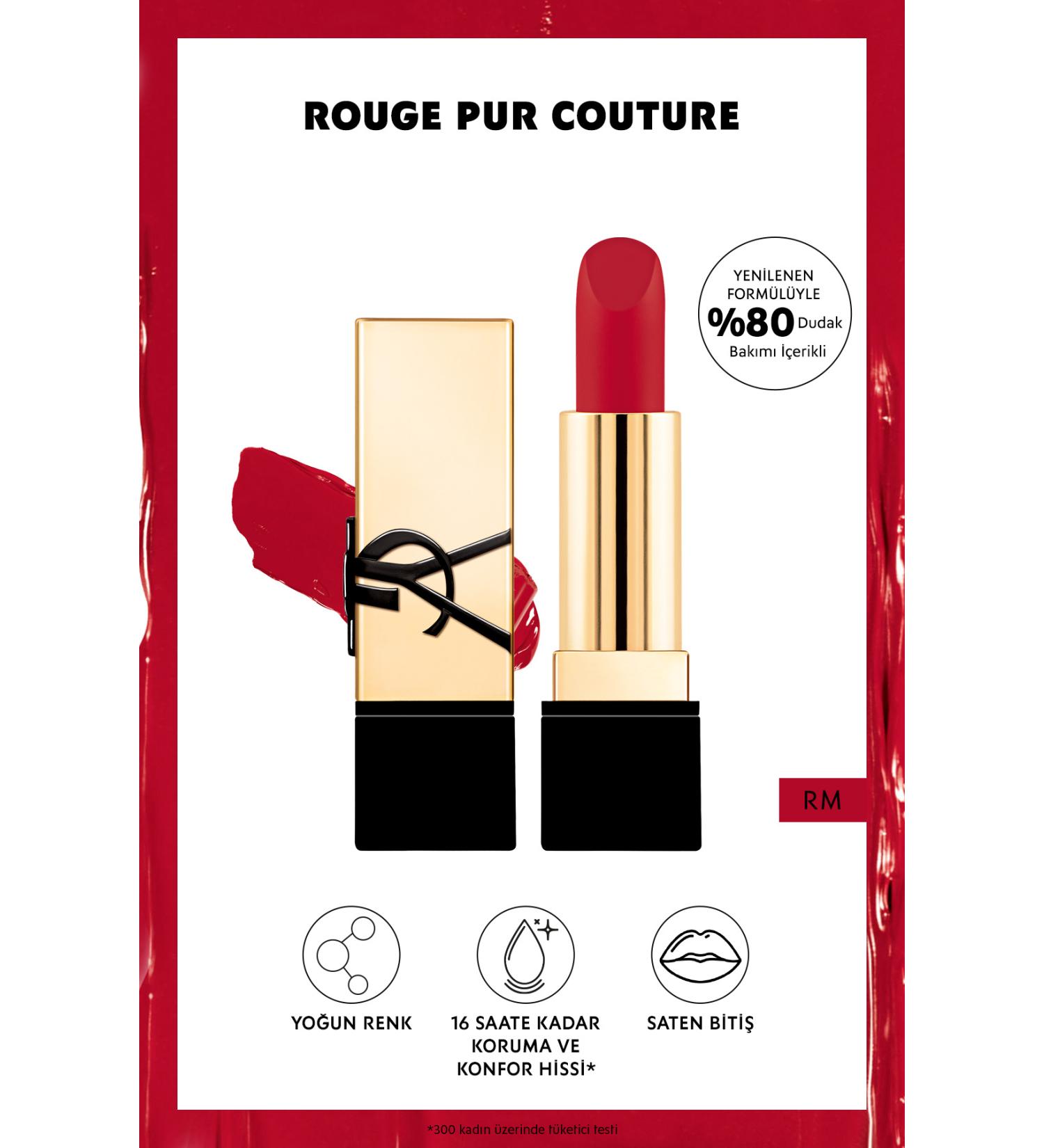 Yves Saint Laurent Rouge Pur Couture Lipstick Rm 3614273945219 - Buy Online on GoSupps.com