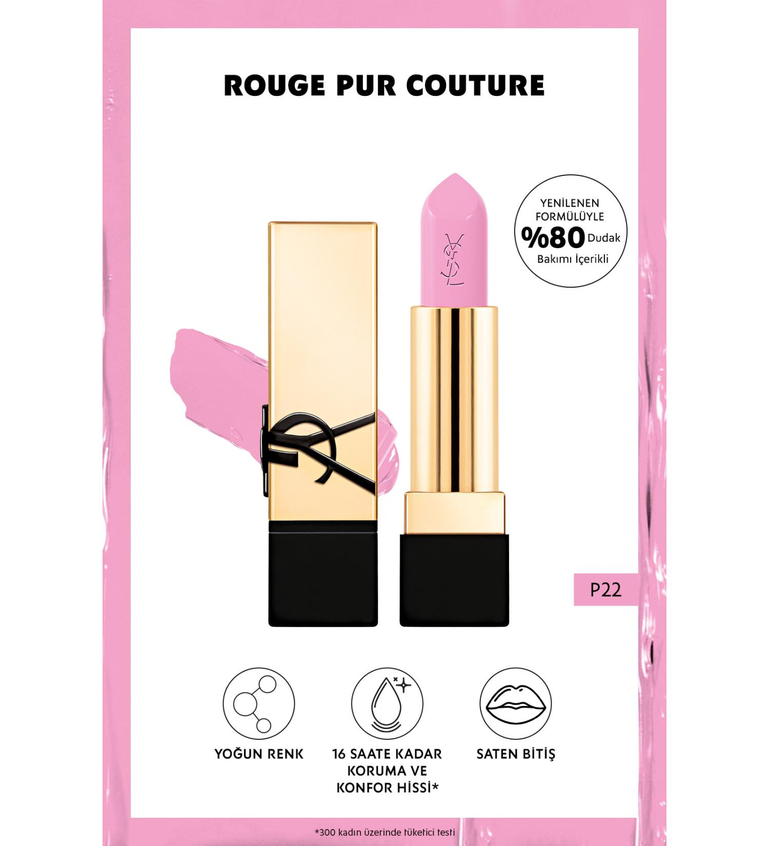 Yves Saint Laurent Rouge Pur Couture Lipstick P22 3614273945554 - Buy Online on GoSupps.com
