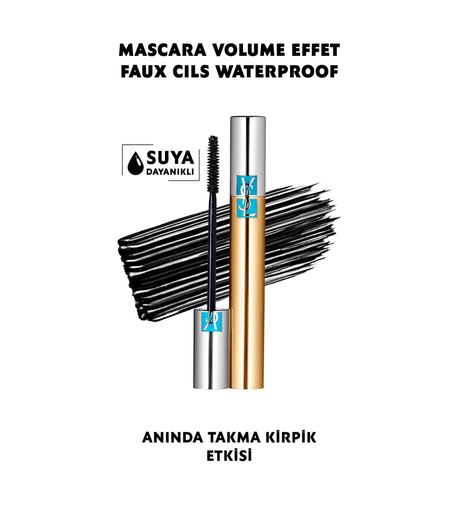 Yves Saint Laurent Mascara Volume Effet Faux Cils Waterproof Waterproof Mascara 01 - Charcoal Black 3365440225305 - Buy Online on GoSupps.com