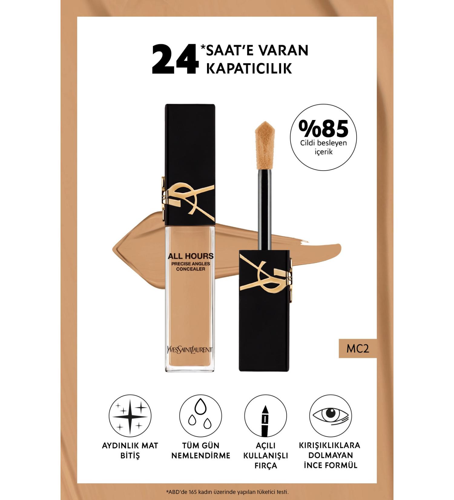 Yves Saint Laurent All Hours 24 Hour Liquid Full Concealer MC2 3614273954426 - Buy Online on GoSupps.com