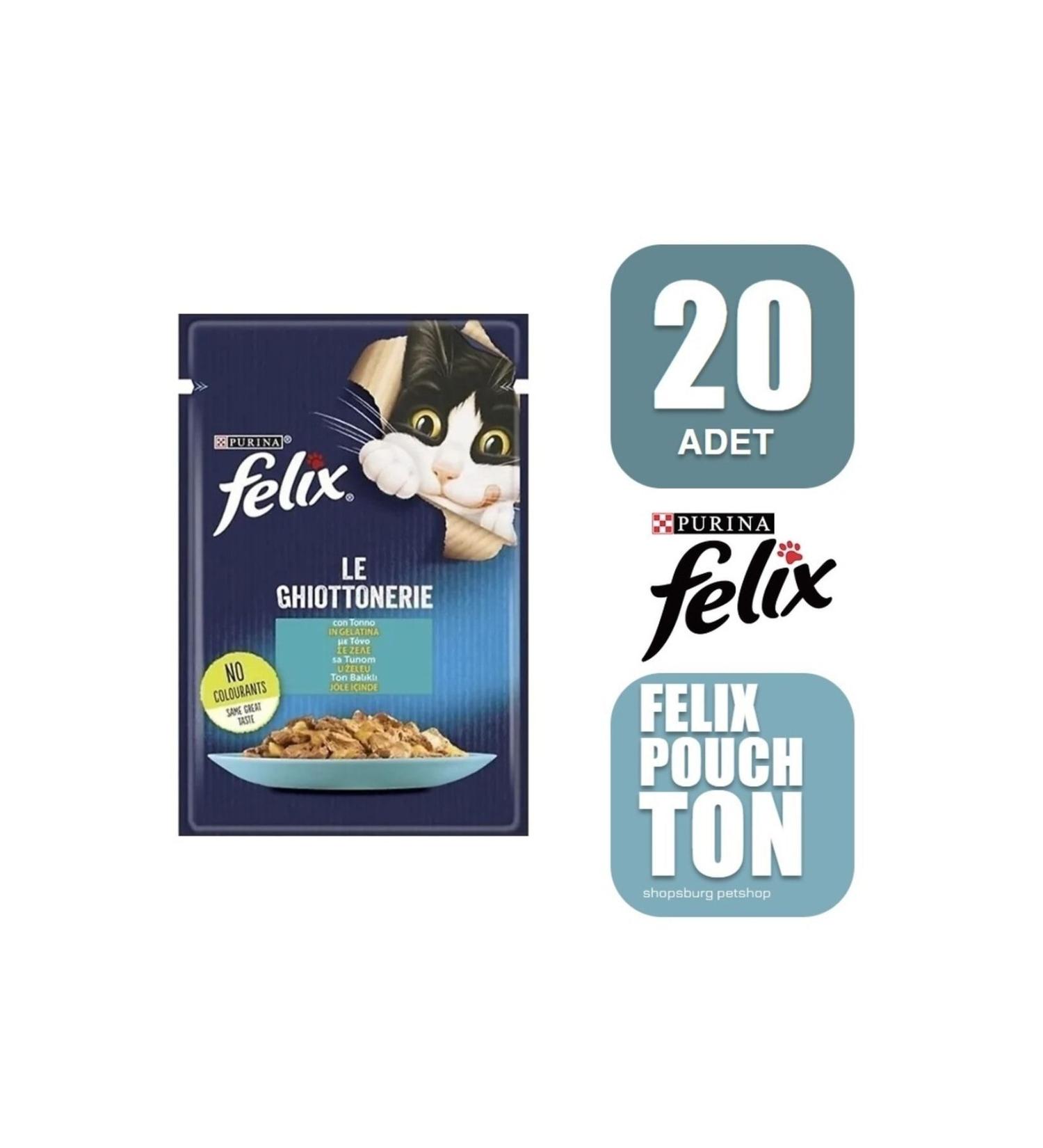 FELIX Felix Tuna Canned Cat Food 85 gr - 20 Pieces