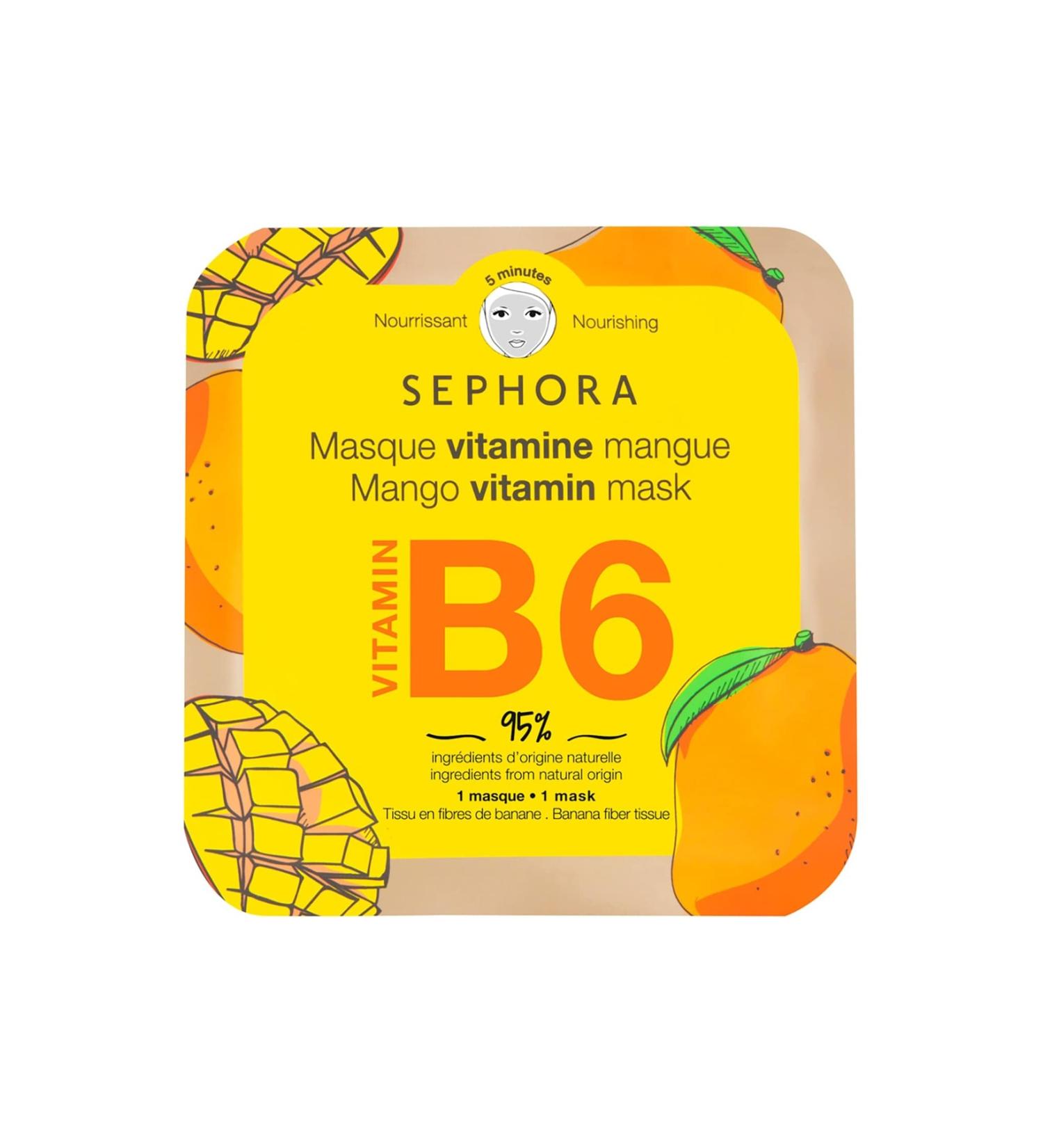 SEPHORA COLLECTION Vitamin Face Mask - Mango + Vitamin B6