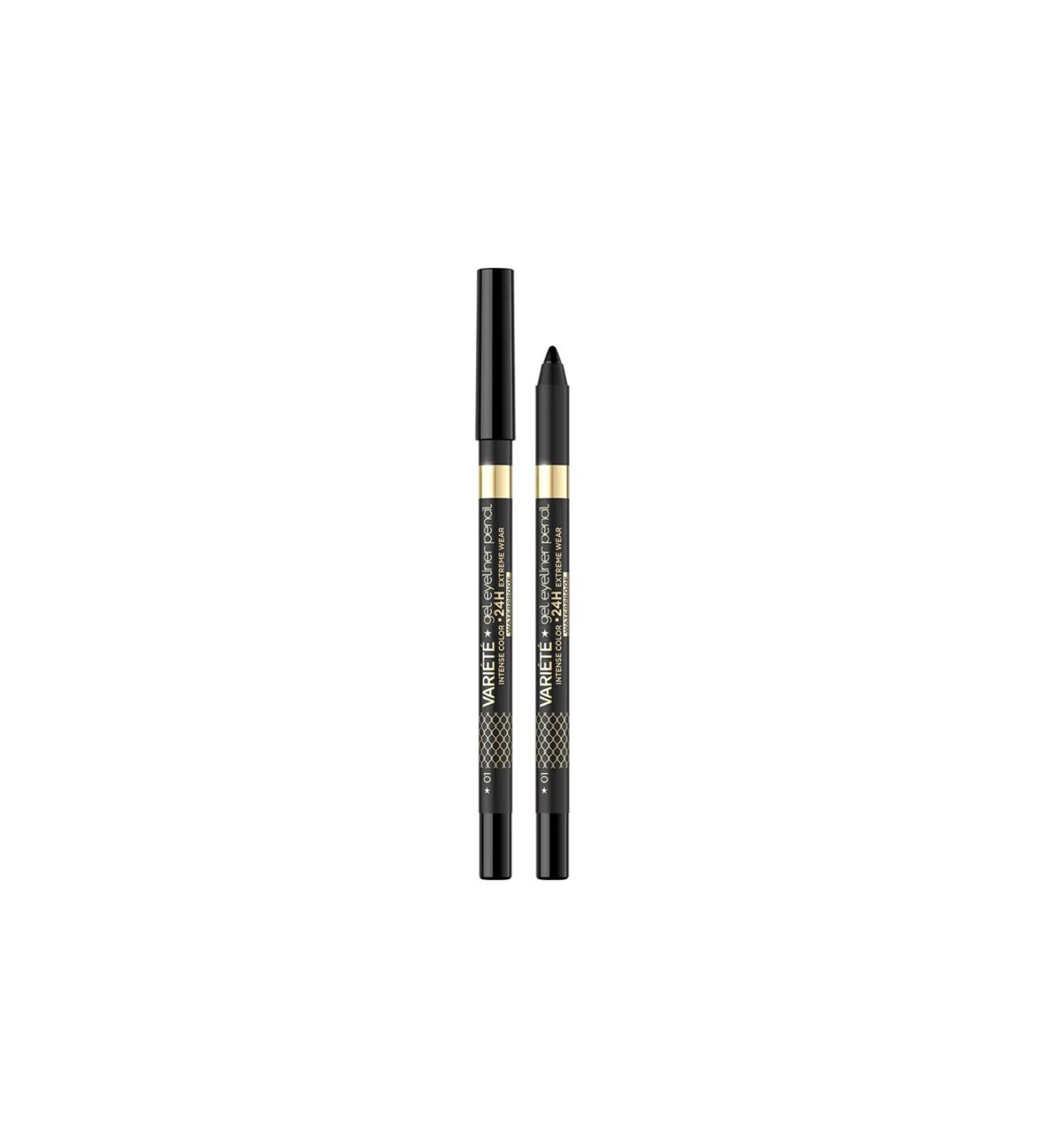 Eveline Variete Eyeliner Gel Eyeliner Waterproof Vegan - Buy Online on GoSupps.com