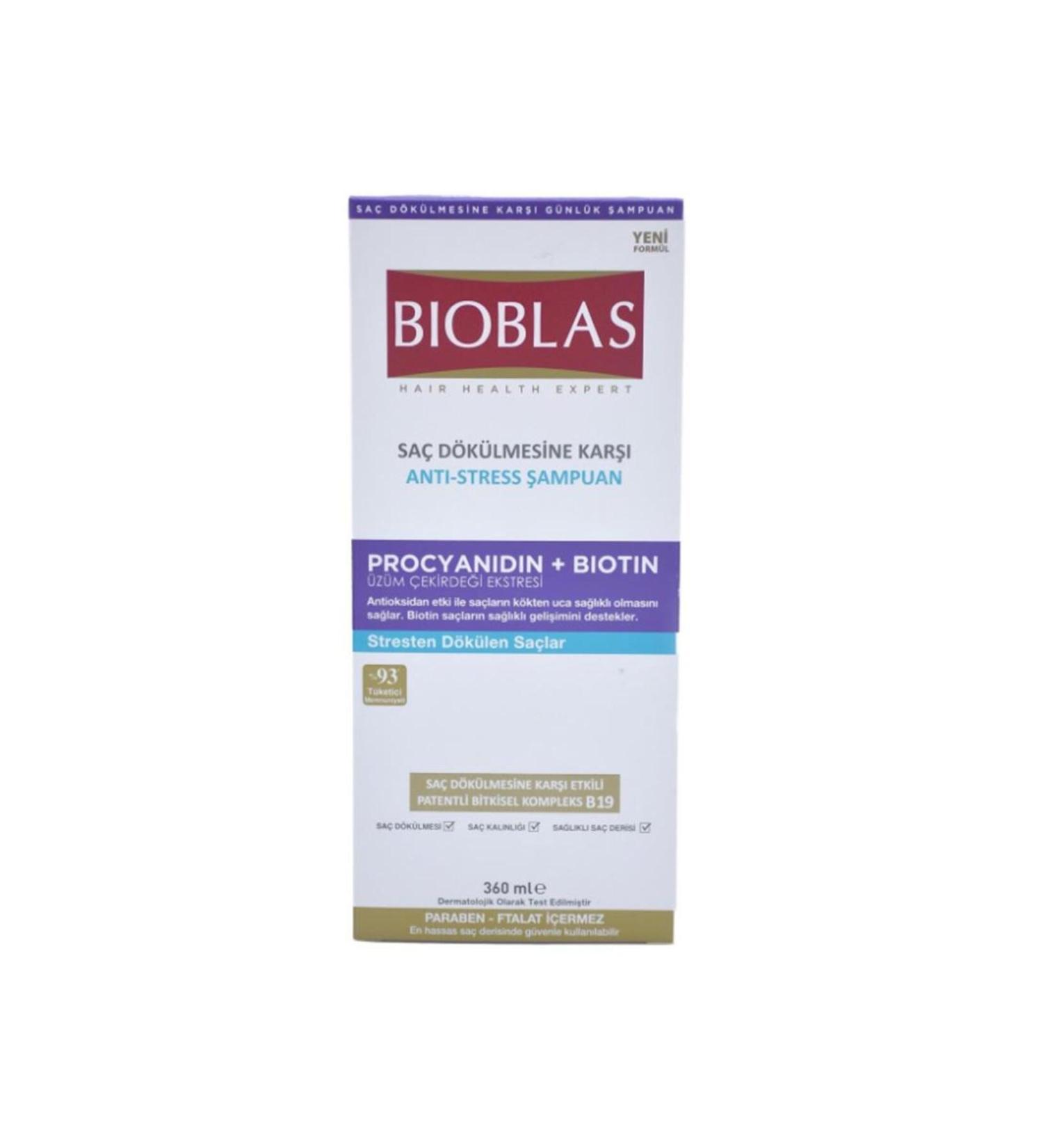 Bio blas Hair Loss Anti Stress Shampoo 360 ml