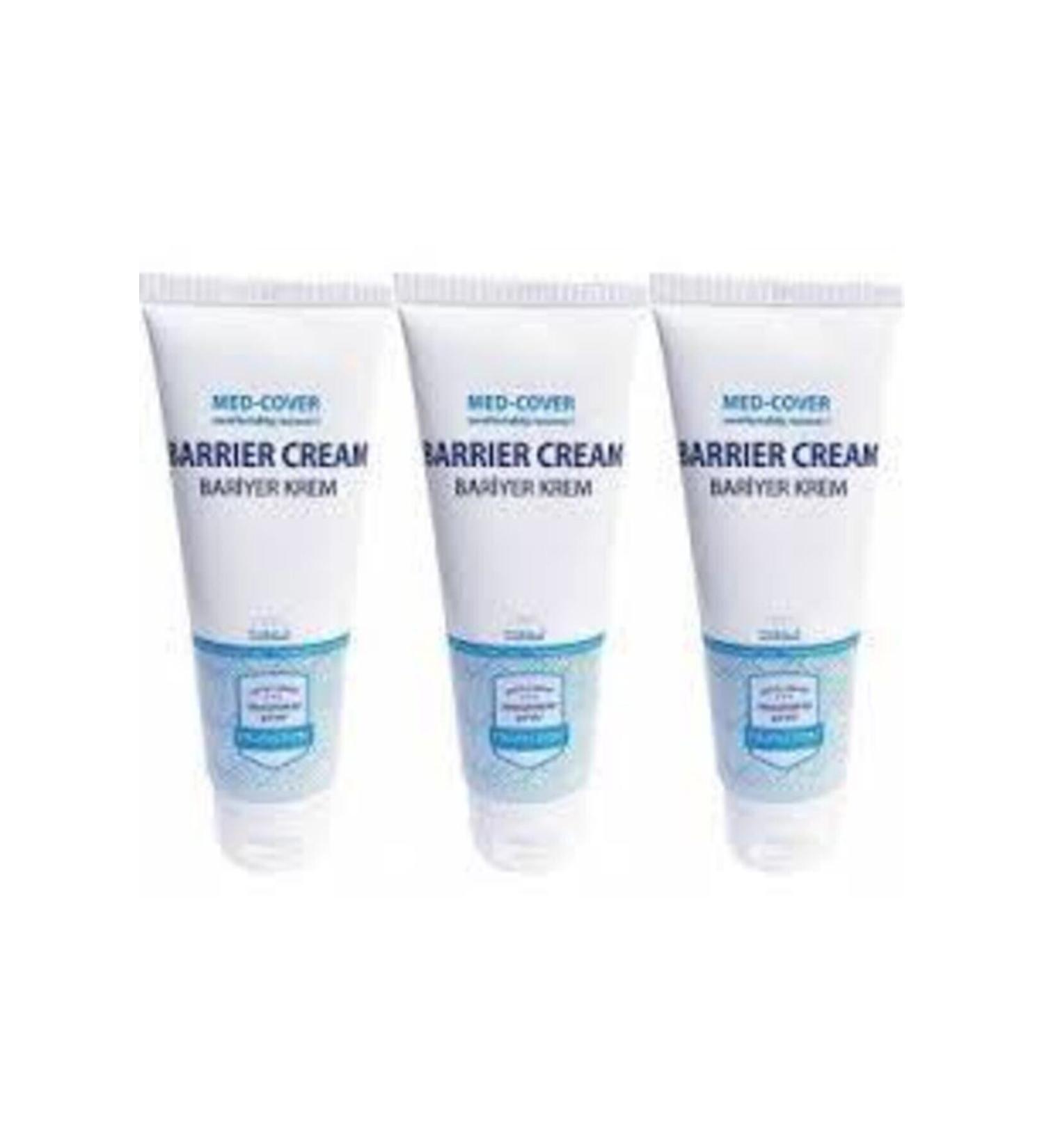 MED-COVER Barrier Cream 120 Gr Protective Barrier Cream 3 Pieces