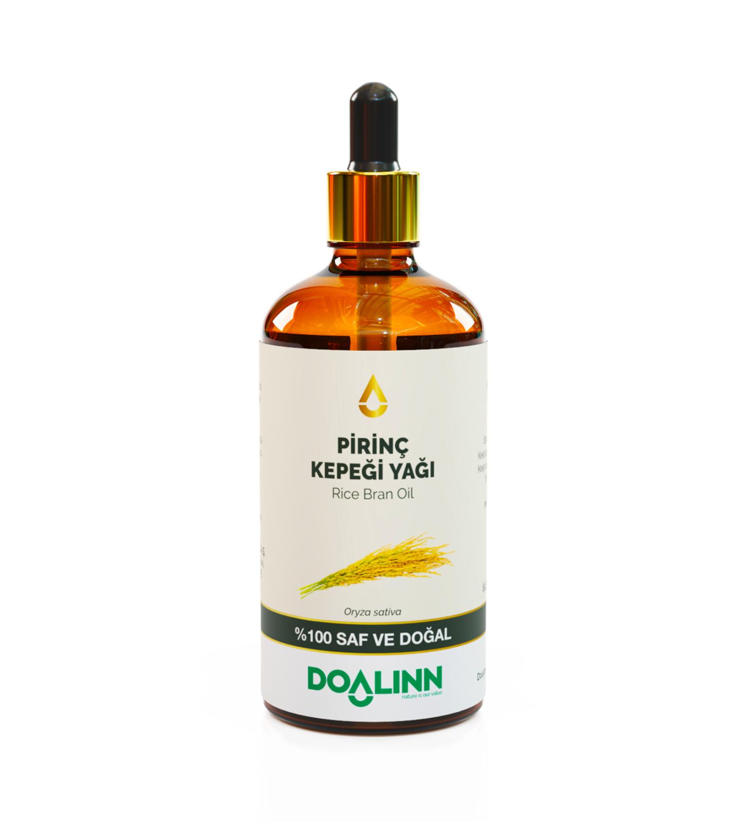 Doalinn Rice Bran Oil (Oryza sativa) 100 ml.