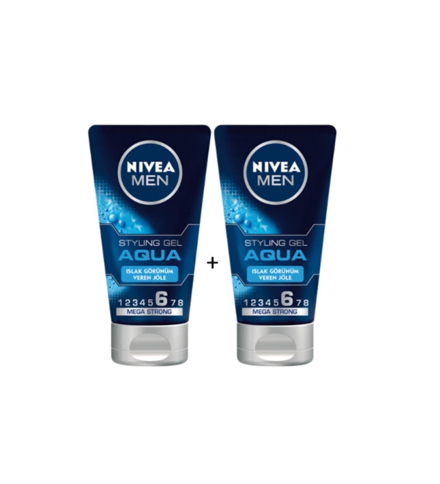 NIVEA N vea Hair Styling Gel Shiny 150ml X2