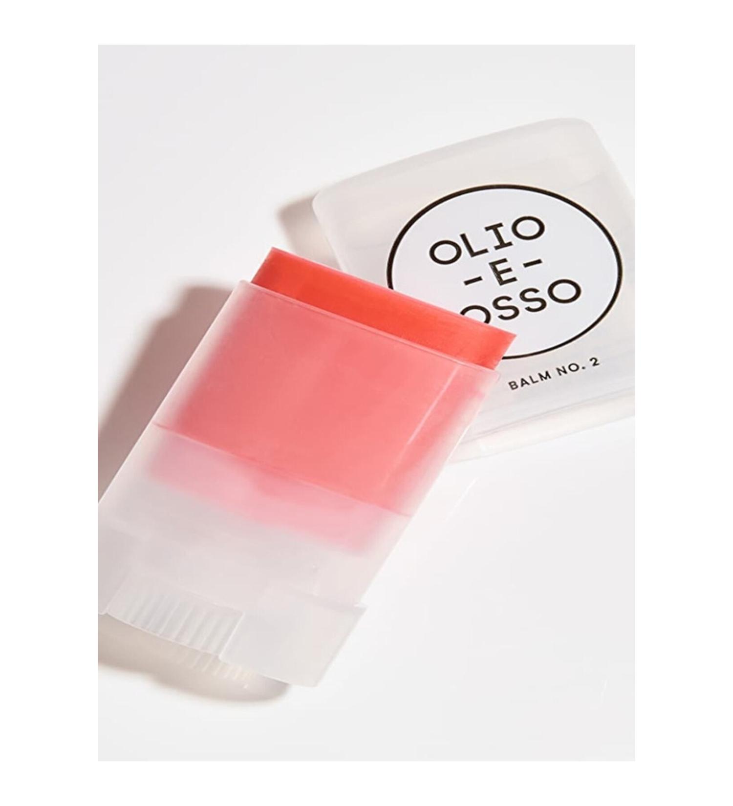 OLIO E OSSO Eye Lip Blush Eye Tinted Moisturizer Multi Stick Tinted Blush Balm / Clean Content