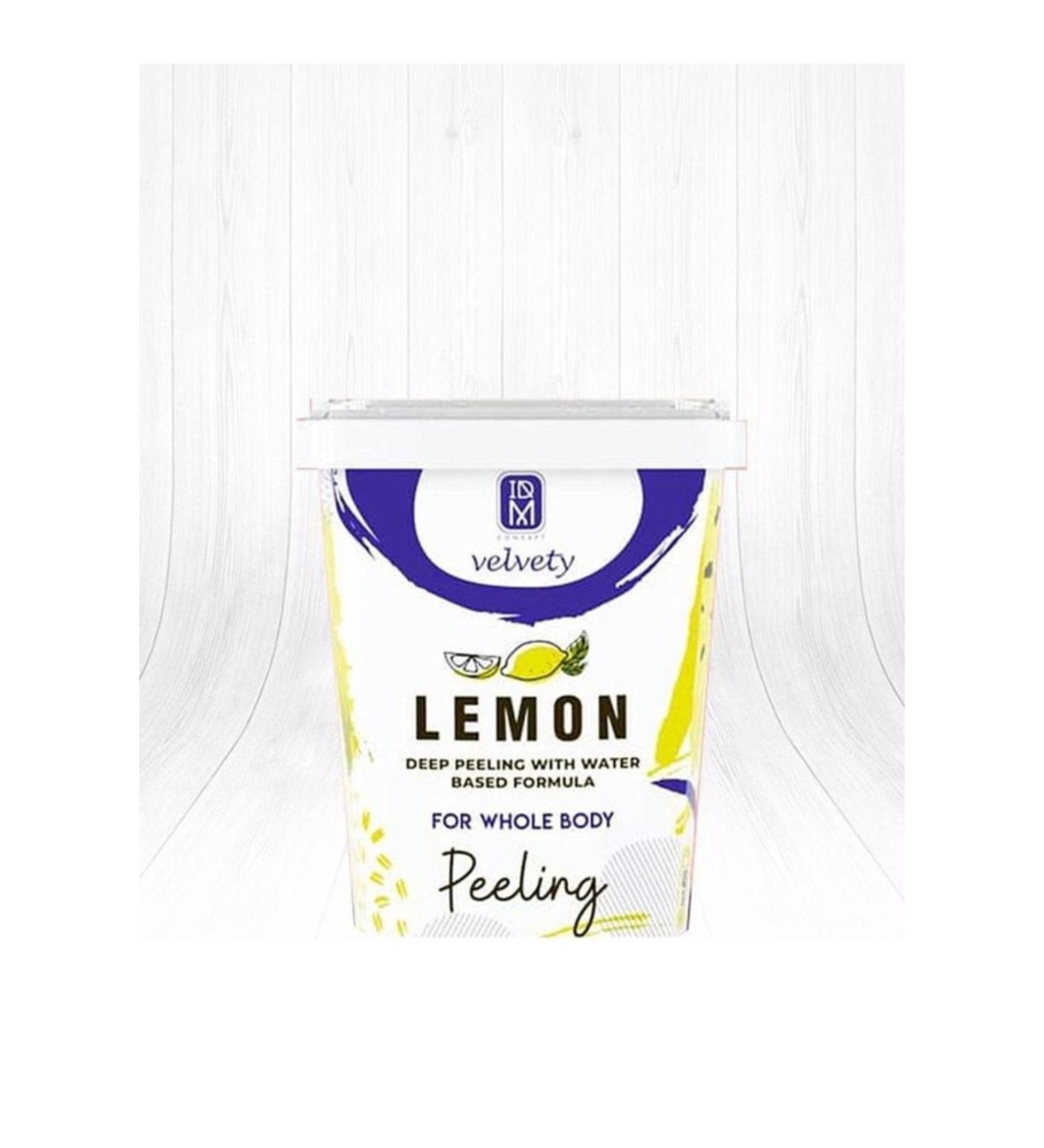 IDM Velvety Peeling - Lemon - 400 Ml
