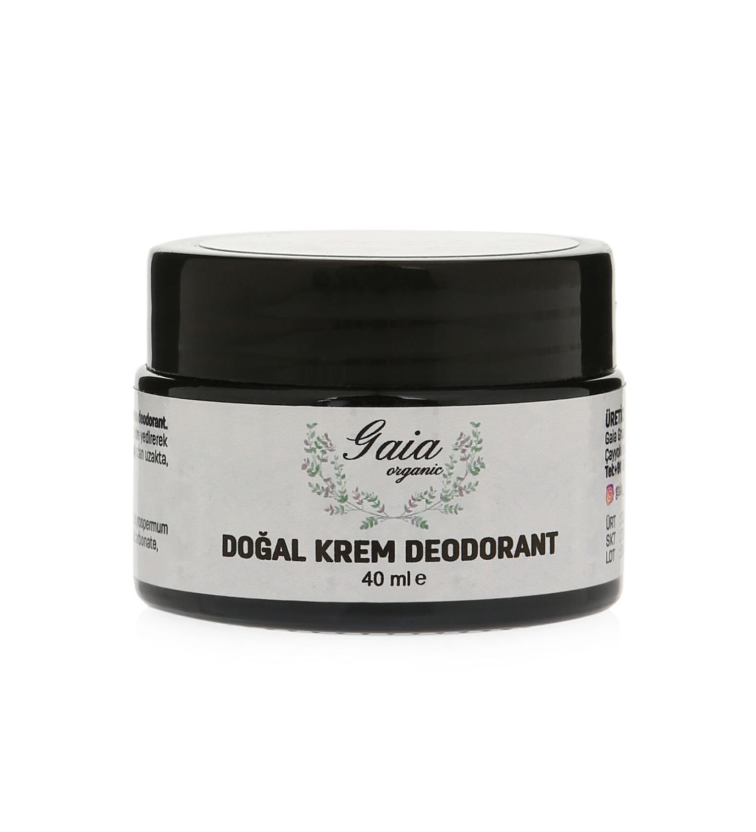 Gaia Organic Natural Cream Deodorant - 30 ml