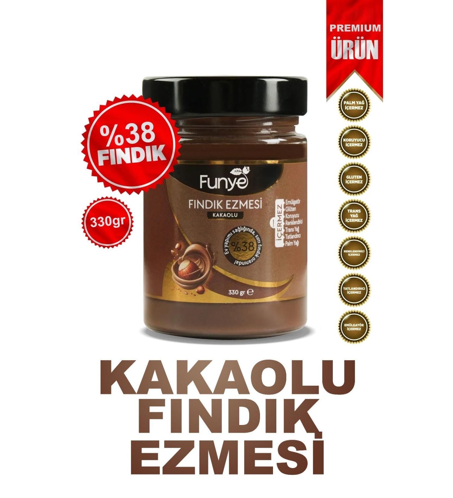FUNYE Cocoa Hazelnut Paste - (330 gr) - Buy Online on GoSupps.com