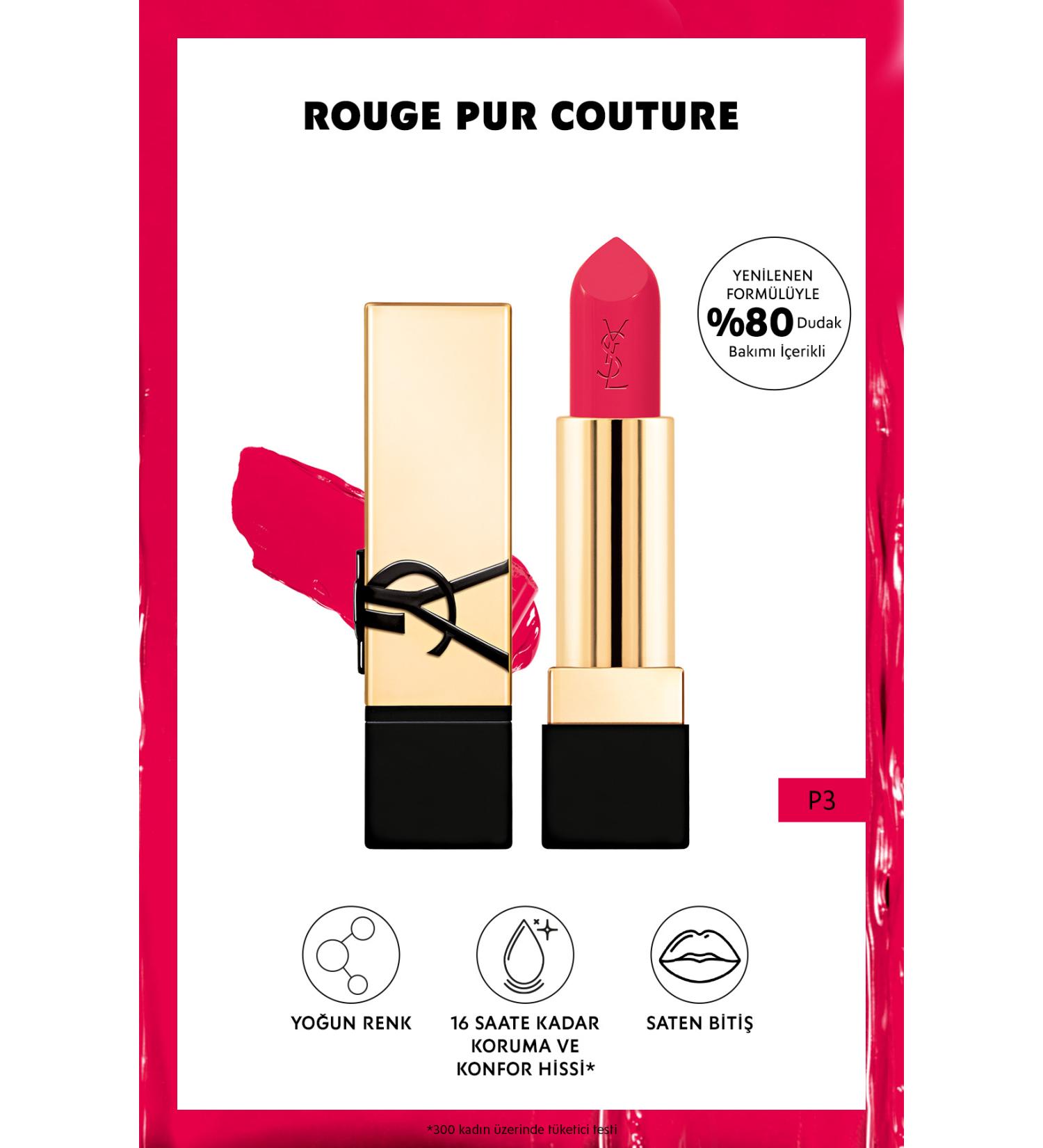 Yves Saint Laurent Rouge Pur Couture Lipstick P3 3614273945523 - Buy Online on GoSupps.com
