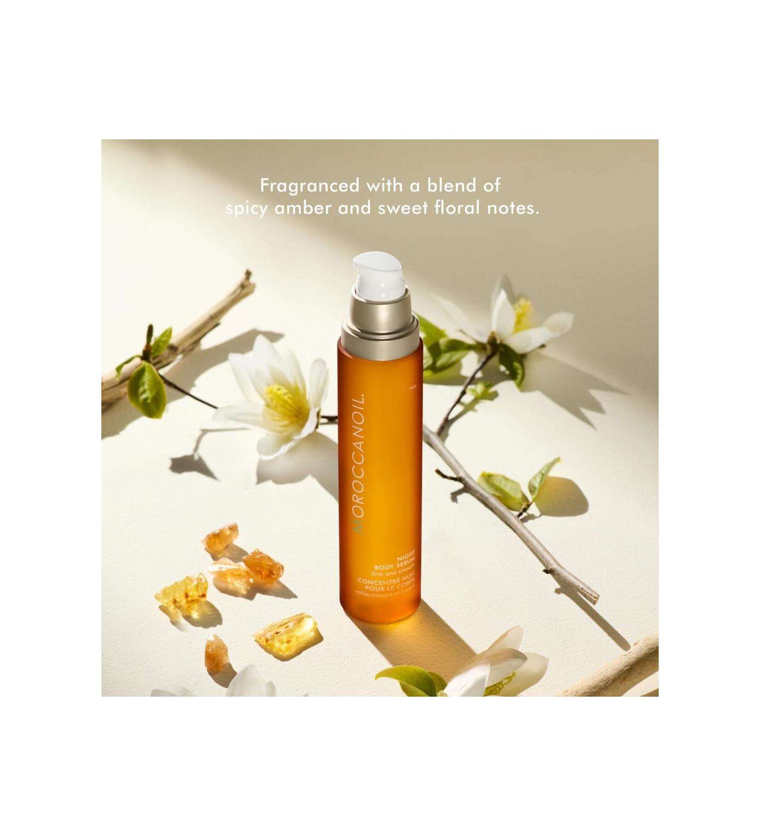 Moroccanoil Skin Barrier Strengthening Basil Body Serum: Night Body Serum 3.4 fl.oz. 13ECBEAUTYDIFFERENCE