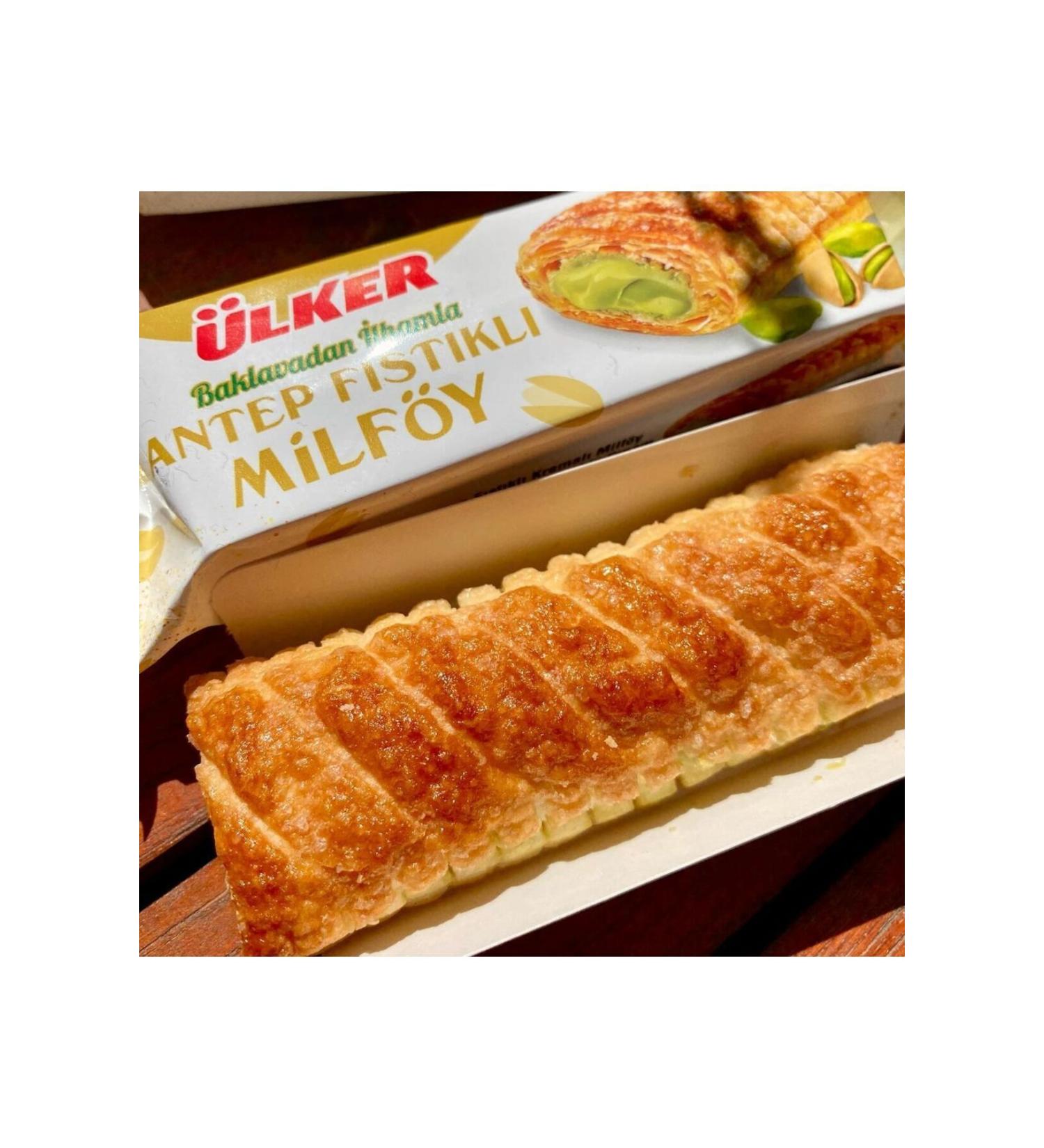 lker New Pistachio Puff Pastry 28 Gr x 6 Pieces