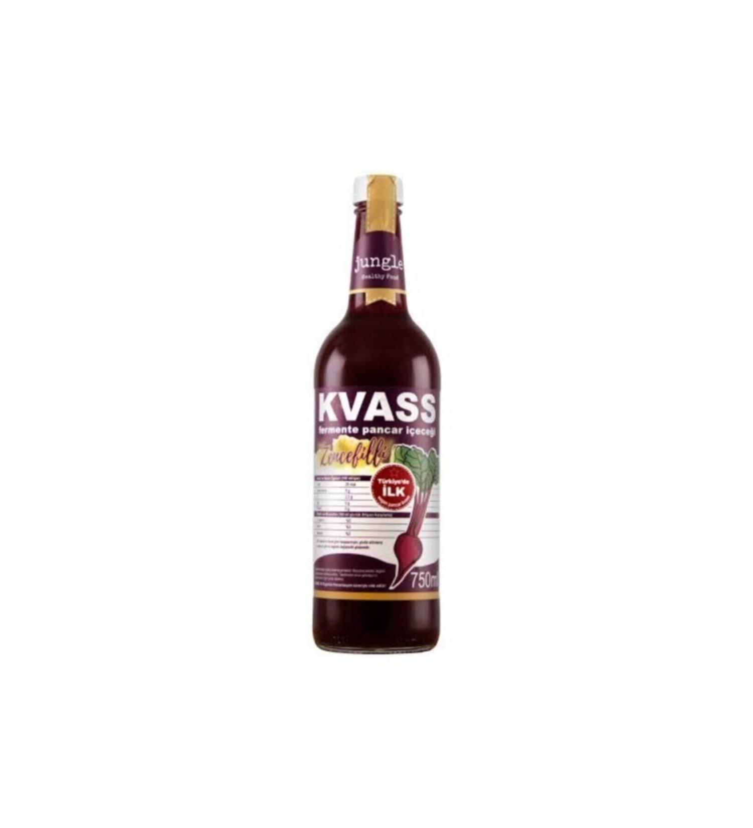 Jungle Healthy Food - Ginger Beetroot Kvass 750 Ml.