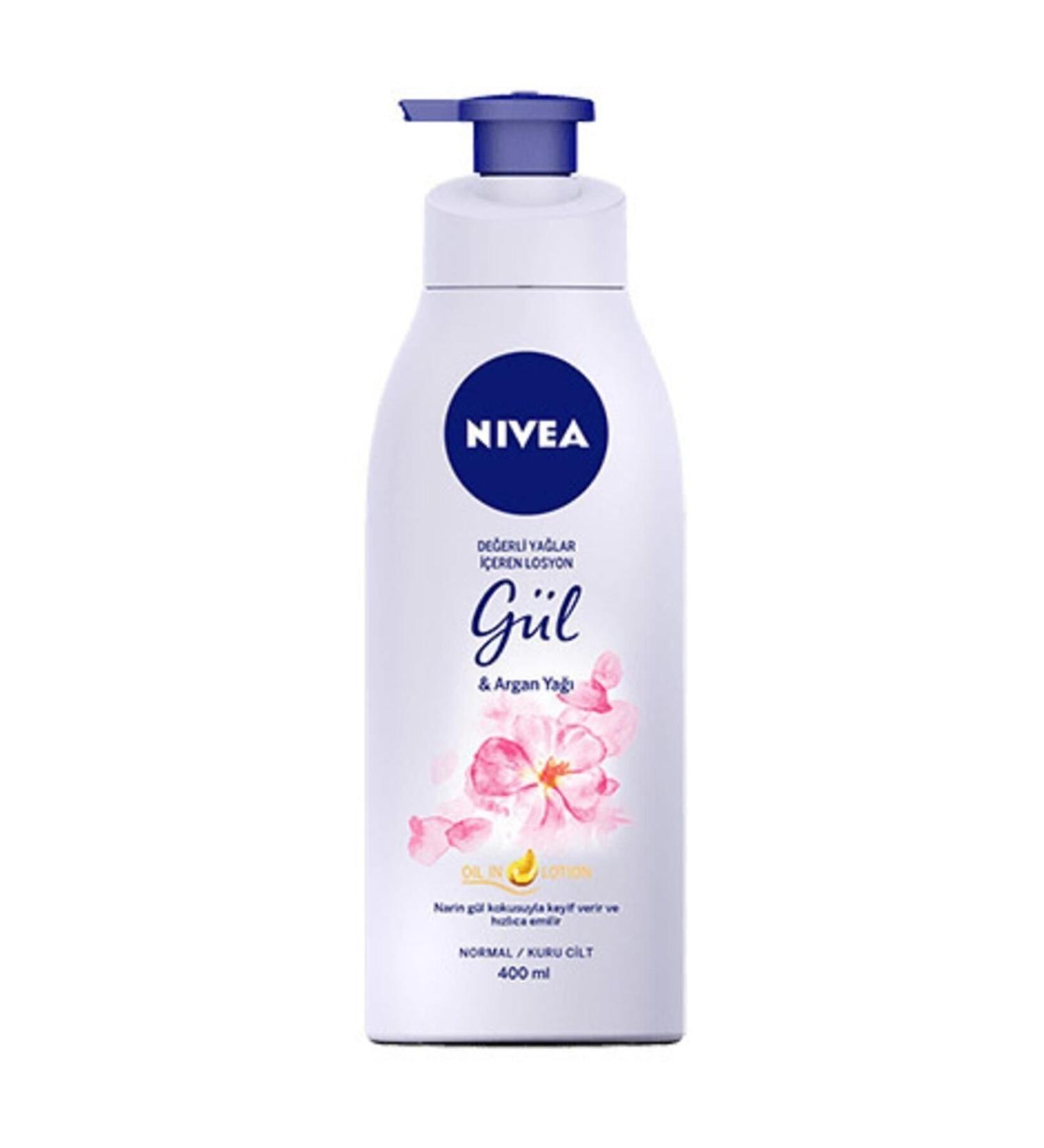 NIVEA Rose & Argan Oil Body Lotion 400ml