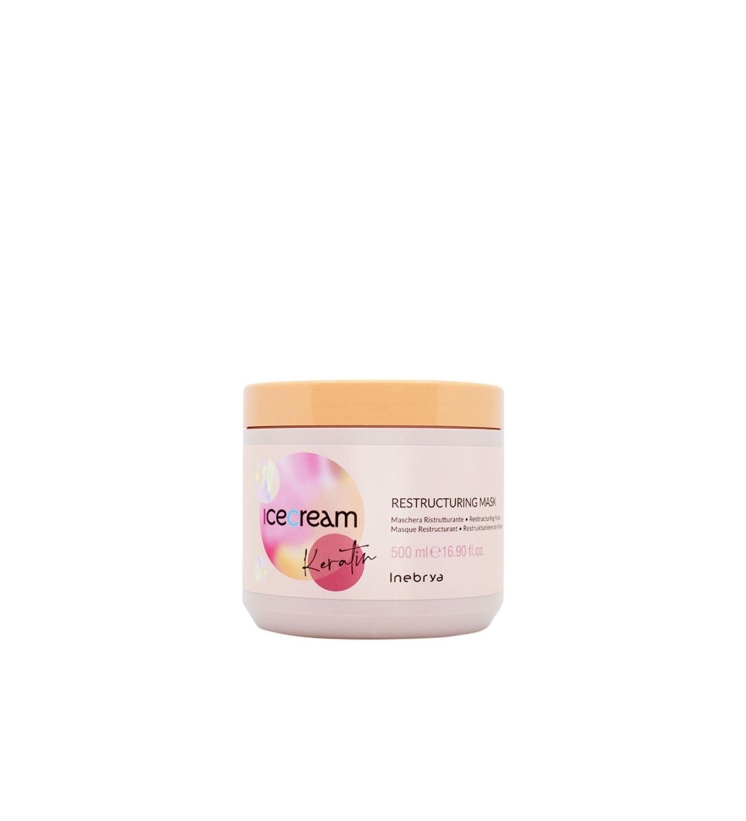 Inebrya Ice cream Keratin Restructuring Restructuring Mask 500ml CYT54874564122318778455445
