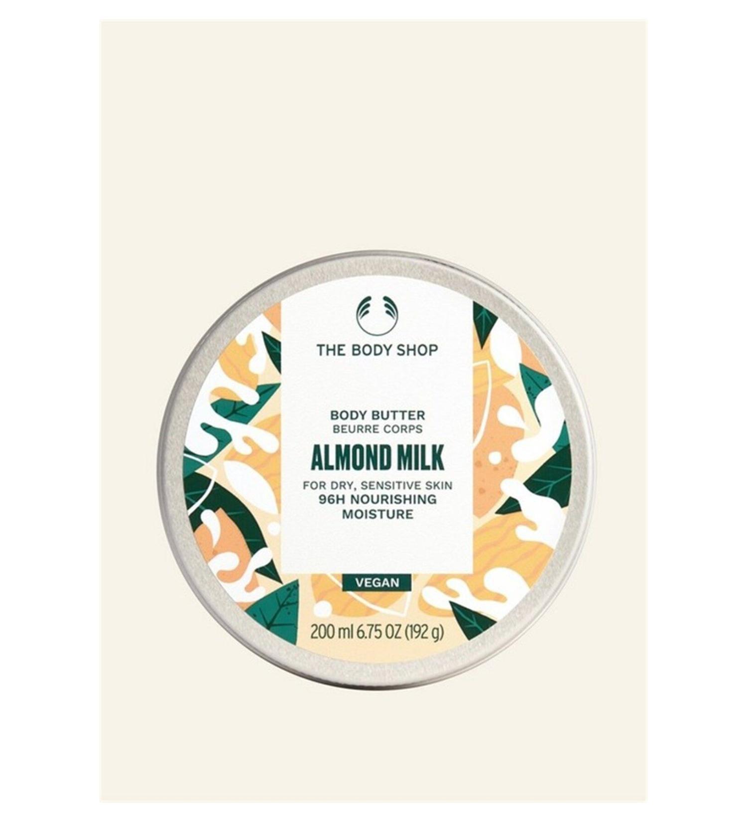THE BODY SHOP Almond Milk Body Butter Body Moisturizer 200 ml - Buy Online on GoSupps.com