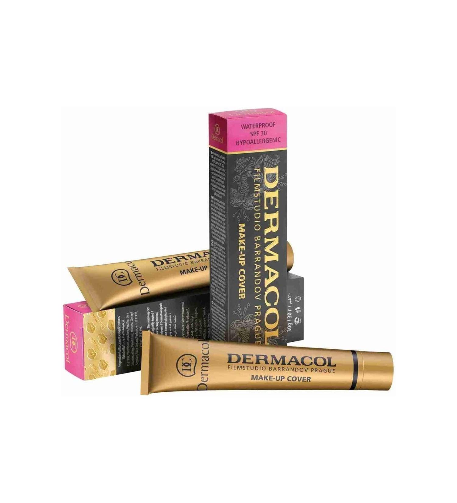 Dermacol Make Up Cover Foundation-207 Long-Lasting Waterproof Full Coverage Liquid Foundation - Buy Online on GoSupps.com