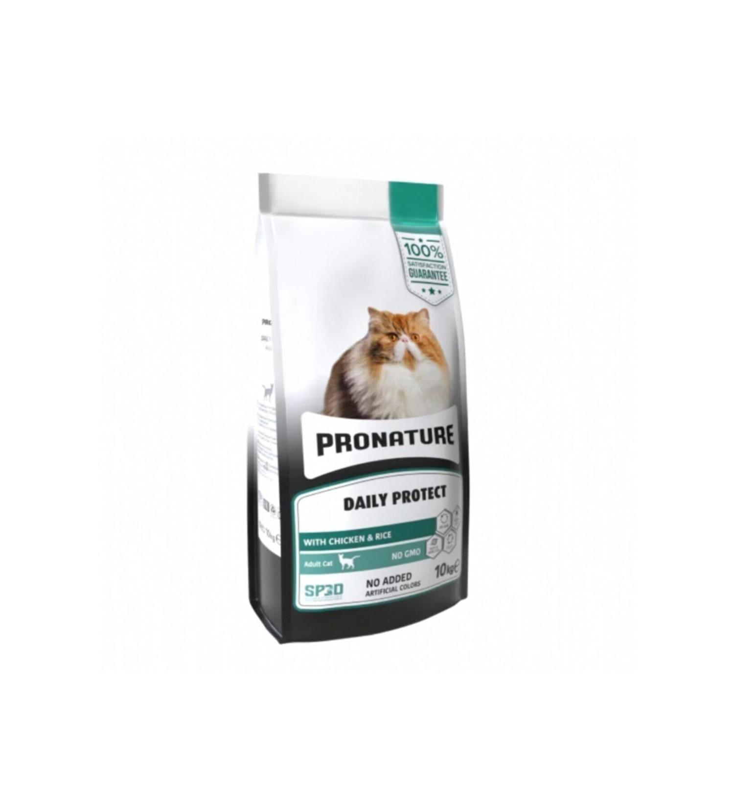 pronature Chicken and Rice Adult Cat Food 10 kg