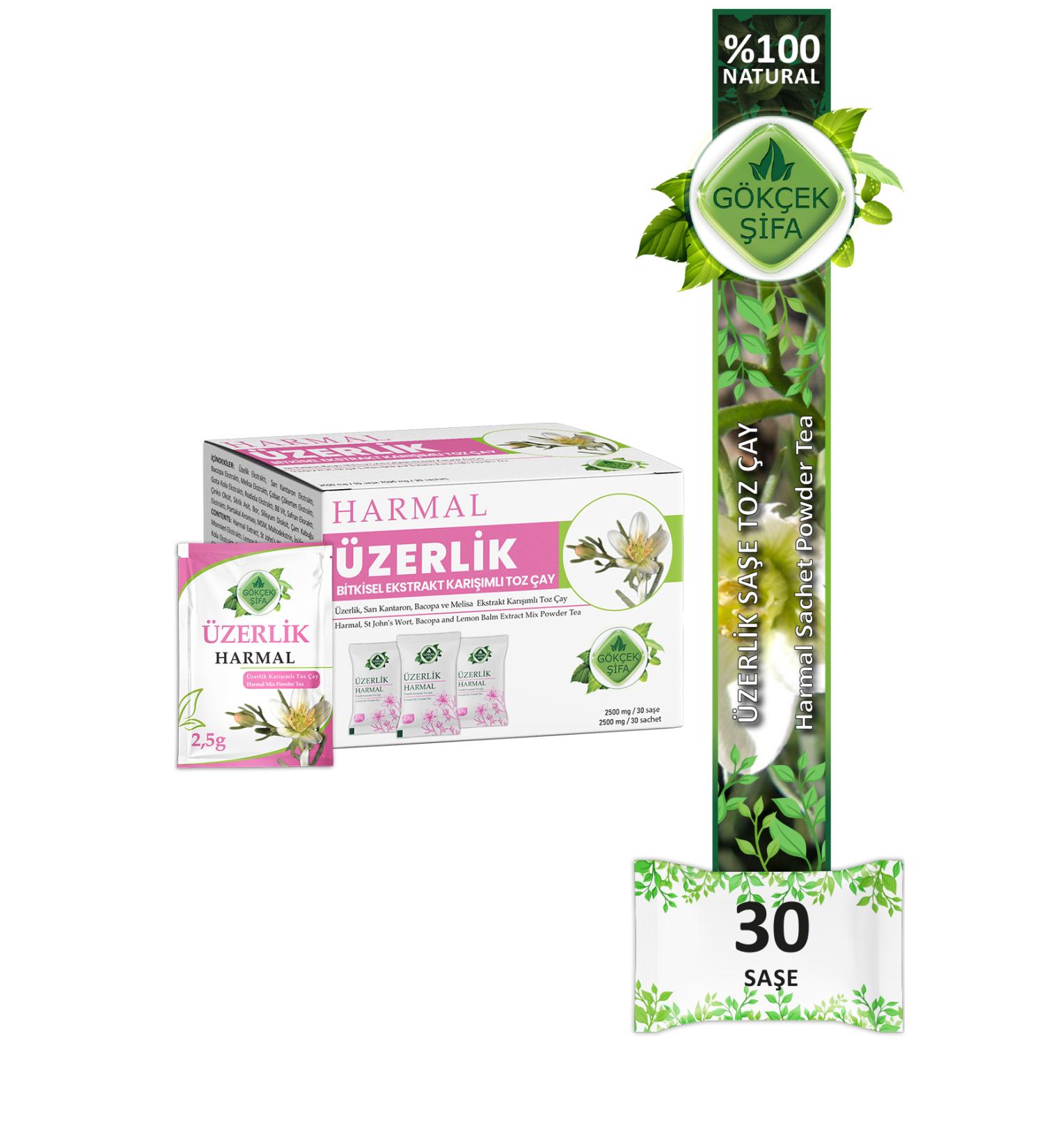 Gokcek Sifa Harmal Sachet Powder Tea (Harmal Sachet) X 2 - Buy Online on GoSupps.com
