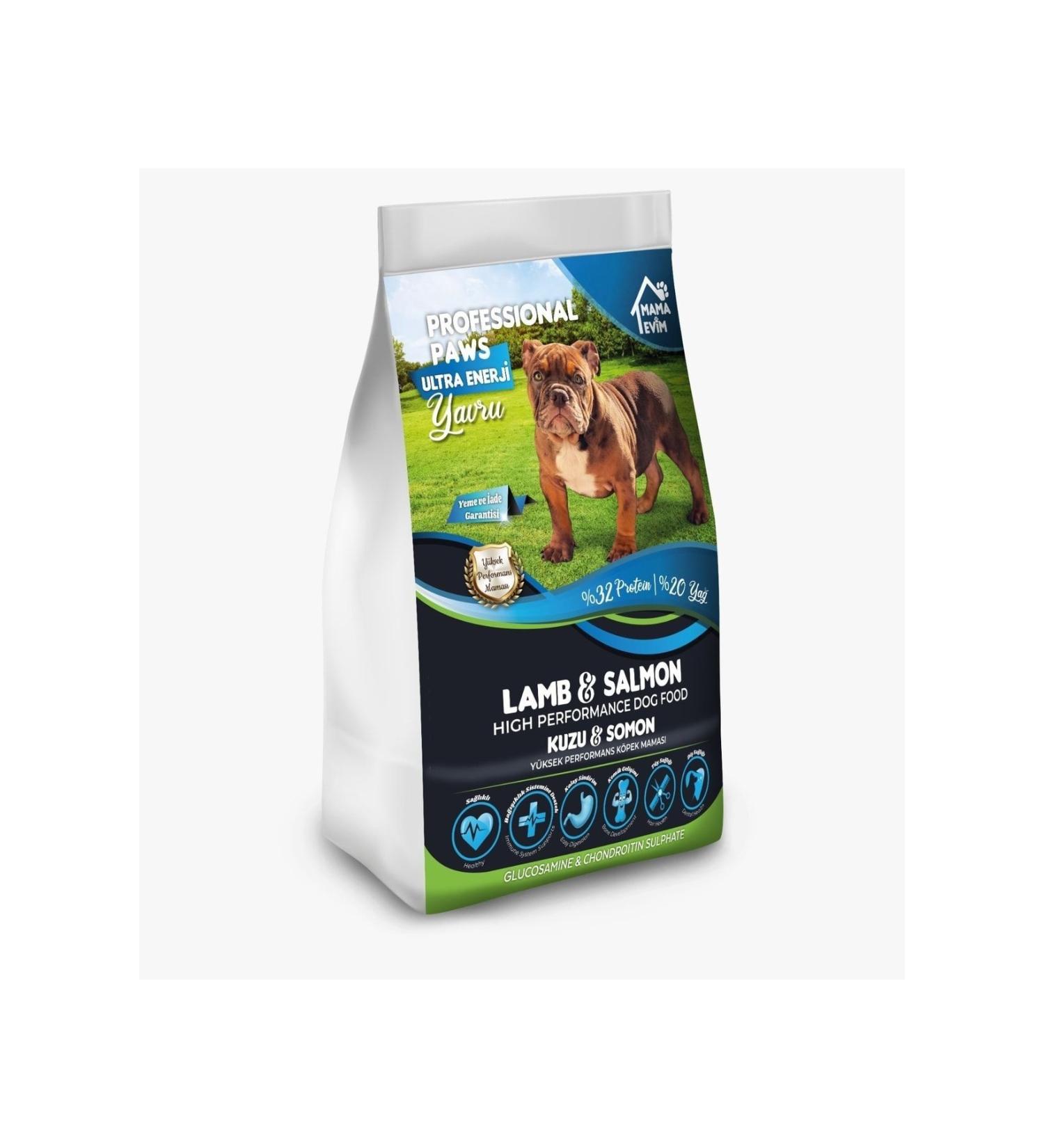 PROFESSIONAL PAWS Ultra Energy Lamb & Salmon Puppy Food
