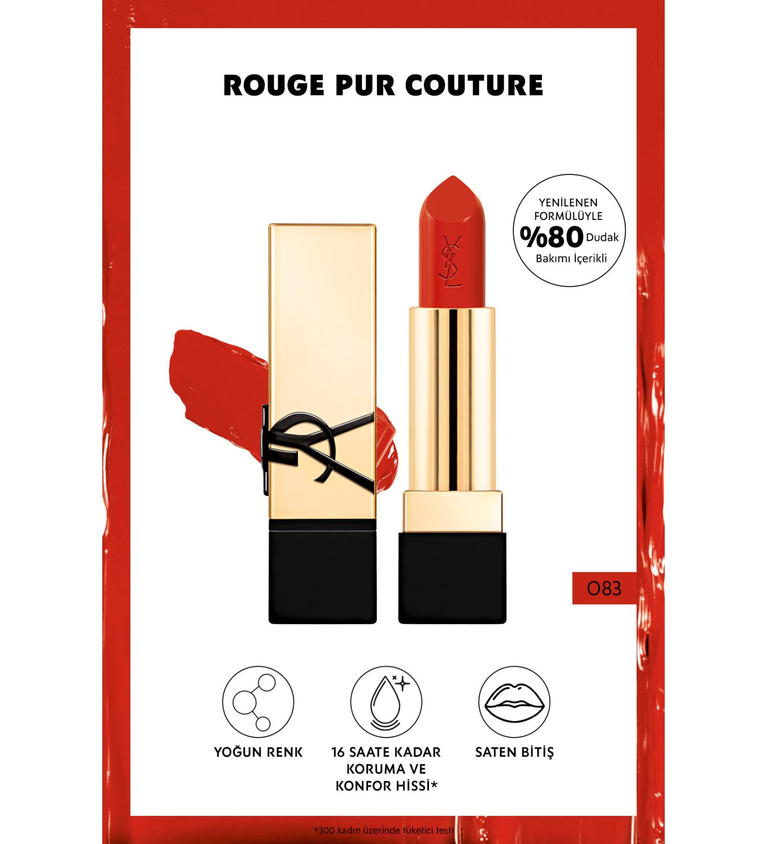 Yves Saint Laurent Rouge Pur Couture Lipstick O83 3614273945448 - Buy Online on GoSupps.com