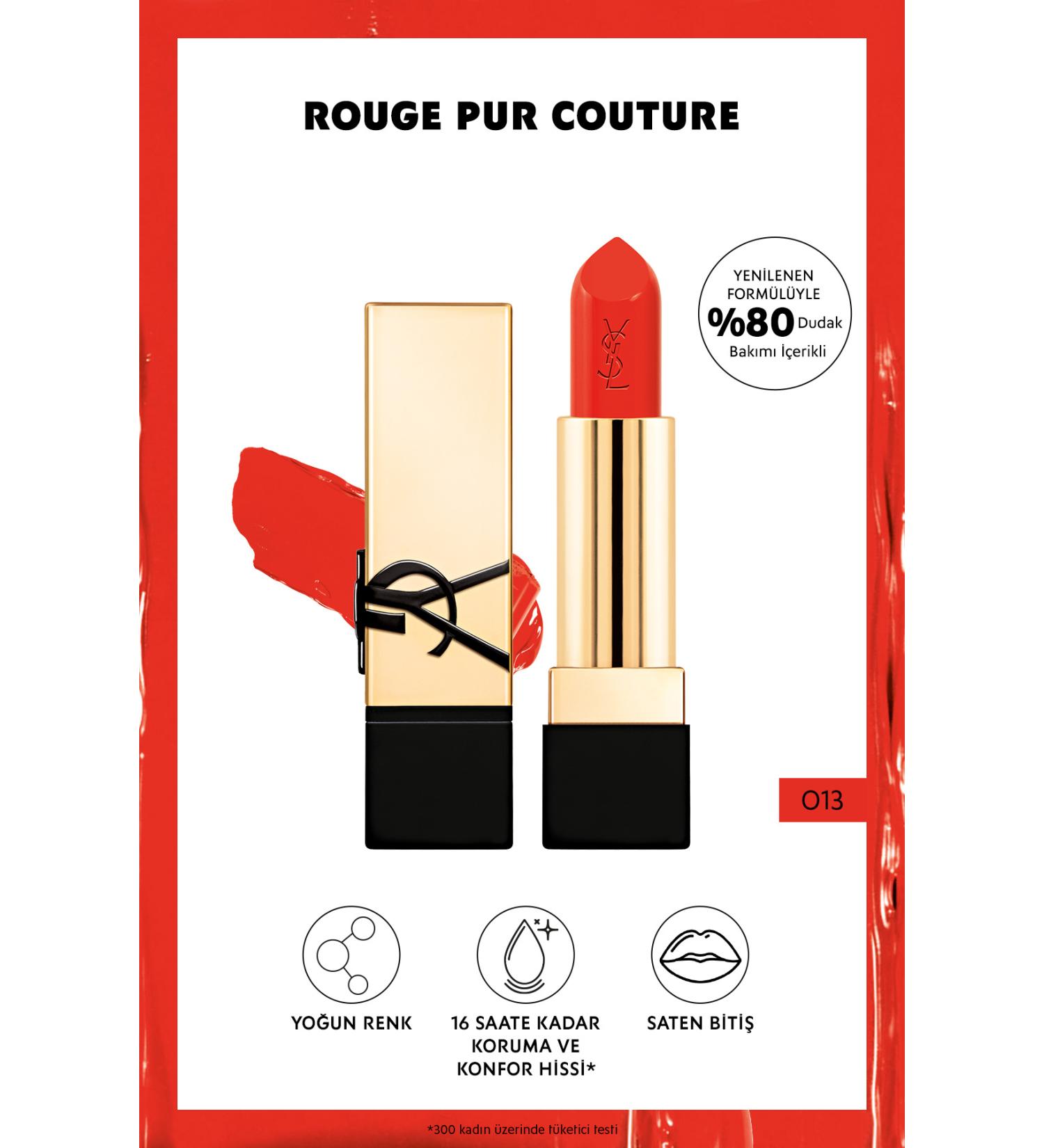 Yves Saint Laurent Rouge Pur Couture Lipstick O13 3614273945431 - Buy Online on GoSupps.com