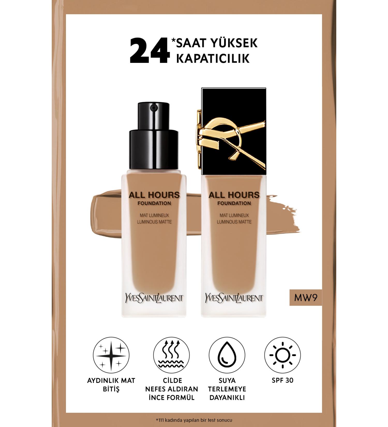 Yves Saint Laurent All Hours All Day Luminous Matte Finish Foundation Mw9 3614273714556 - Buy Online on GoSupps.com