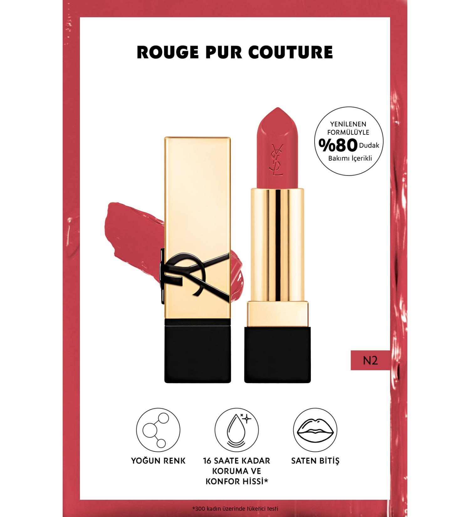 Yves Saint Laurent Rouge Pur Couture Lipstick N2 3614273945301 - Buy Online on GoSupps.com