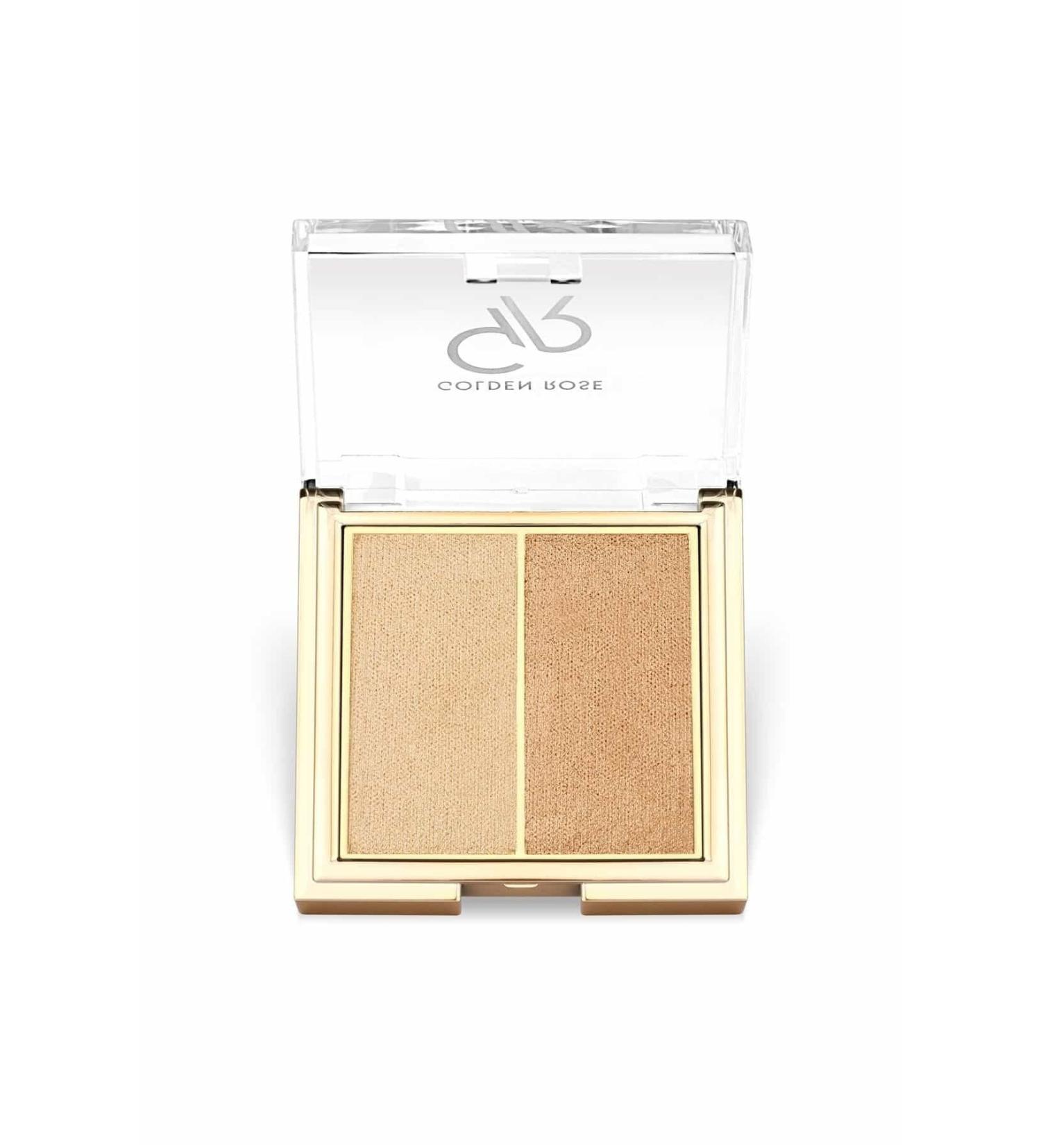 Golden Rose So Glow! Highlighter Duo No: 102 Sunshine - Illuminating G ZDE021