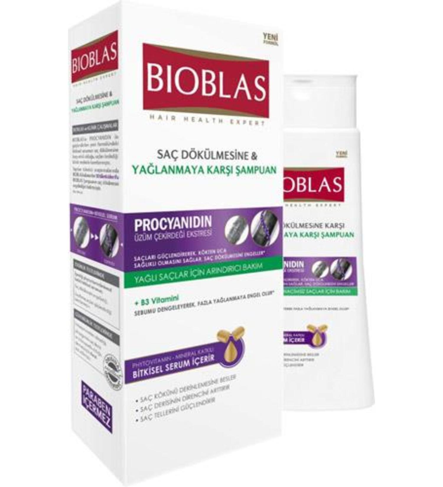 Bio blas Anti Hair Loss and Anti Oiliness Shampoo 360 ml