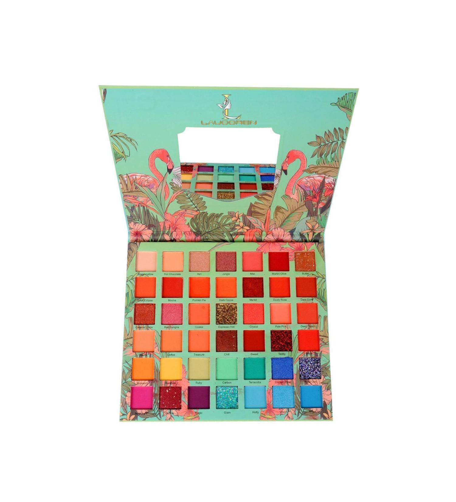 LAUOOREN Flamingo Holiday 42 Color Eyeshadow Palette 471247
