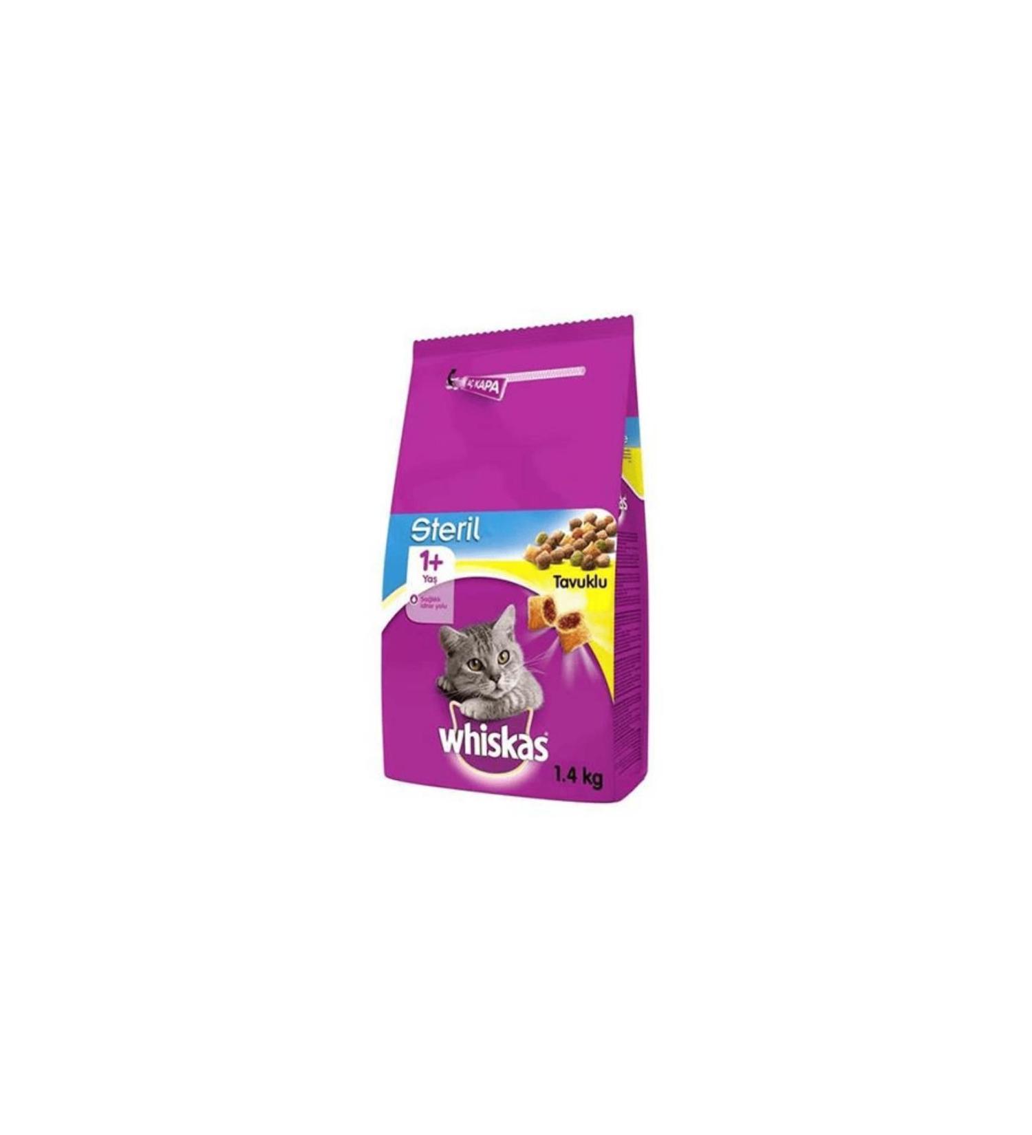 Whiskas Sterile Chicken Cat Food 1.4 Kg