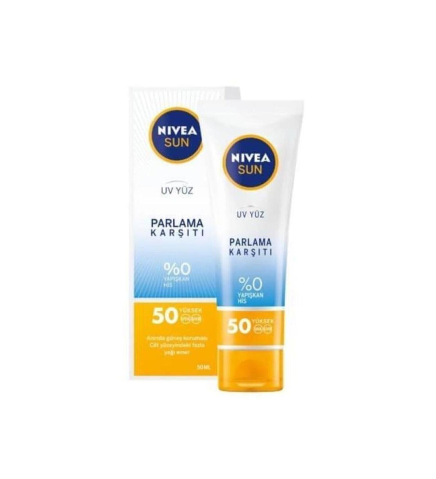 NIVEA Sun Face Cream Shine Control Spf50 50 ml