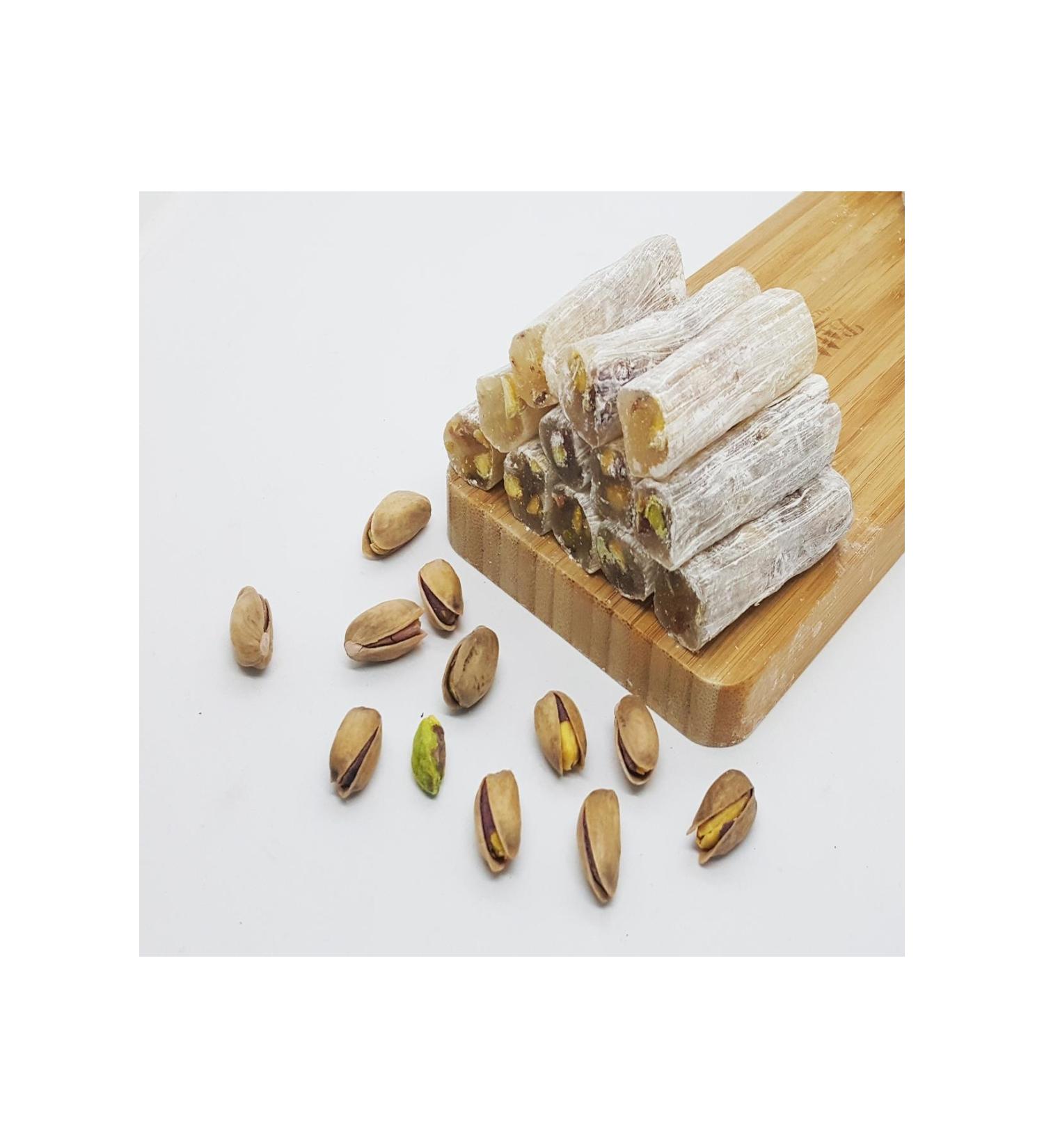 Dil eker Plain Aleppo Wick Turkish Delight with Pistachio 1000 grams