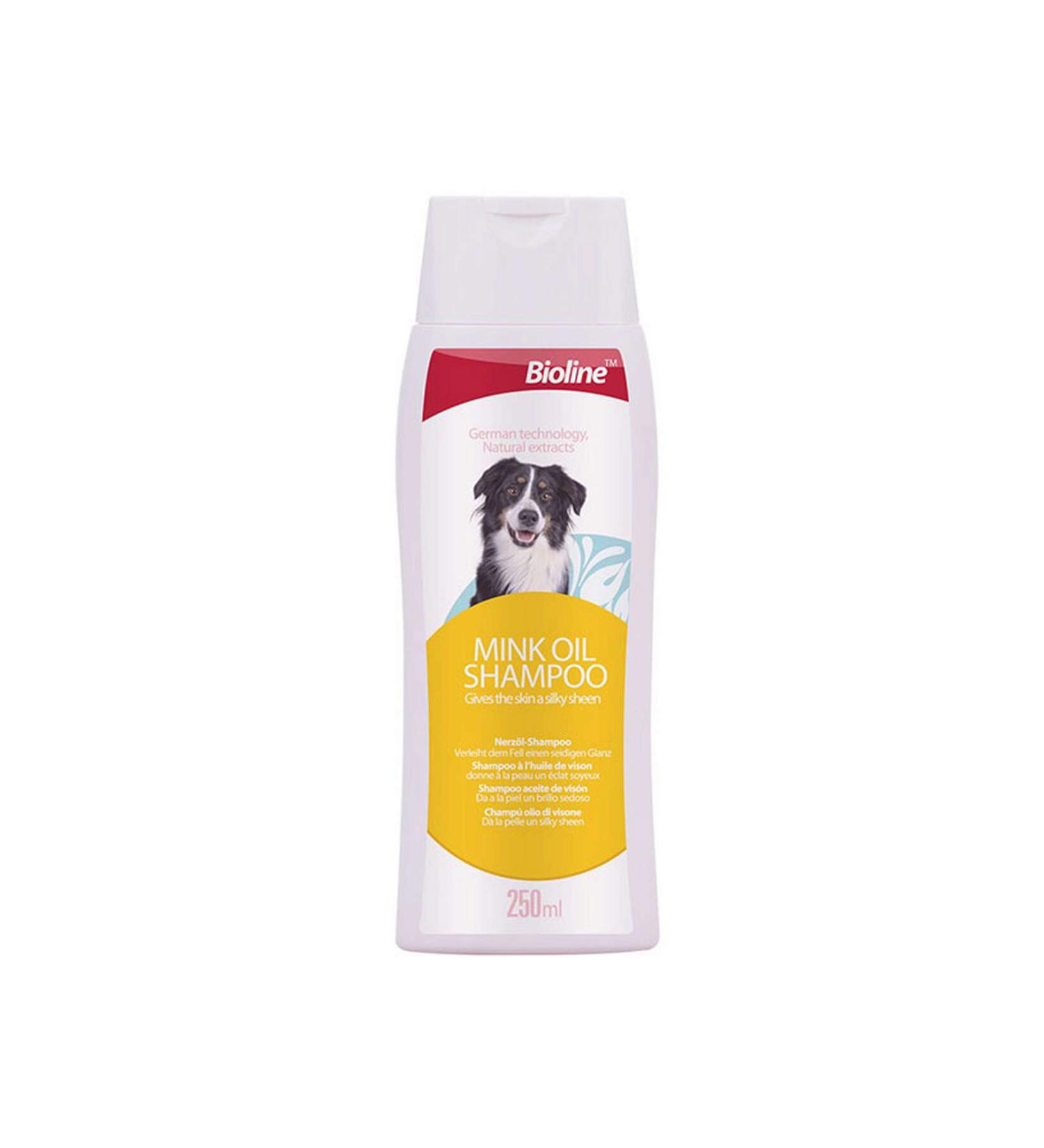 Bioline Mink Oil Essence Dog Shampoo 250 Ml 451121