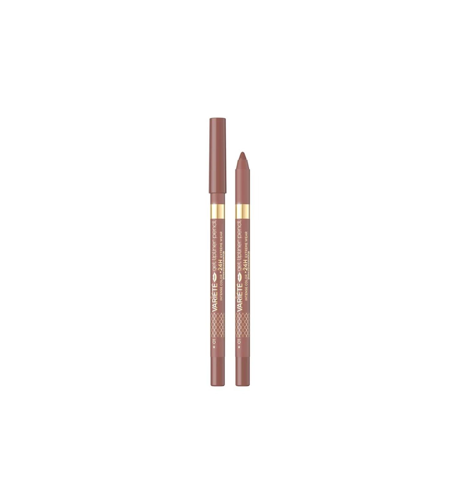 Eveline Cosmetics Variete Matt Gel Vegan Lip Pencil Waterproof - Buy Online on GoSupps.com