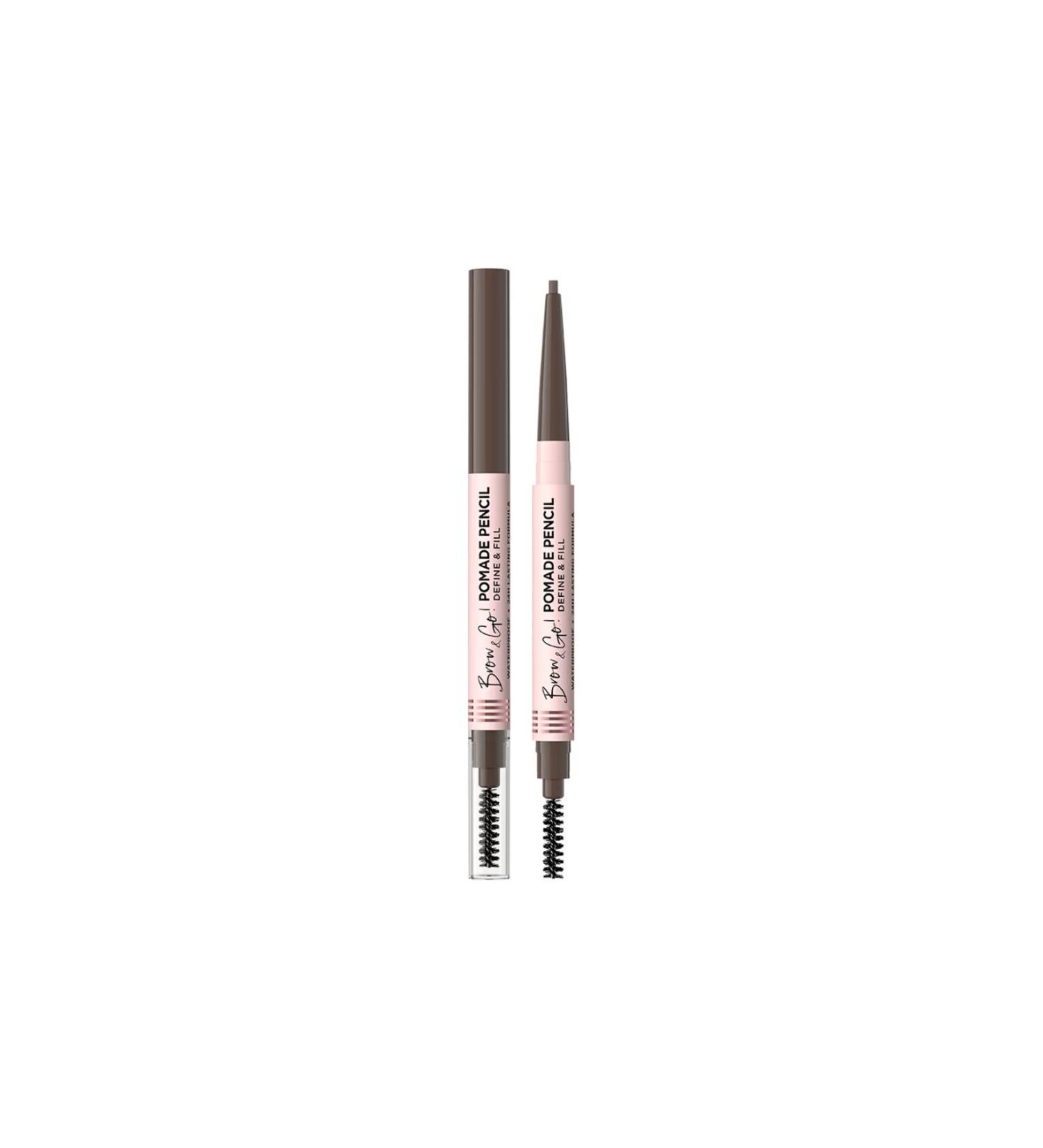 Eveline Cosmetics Brow & Go Eyebrow Vegan Eyebrow Pomade Pencil - Buy Online on GoSupps.com