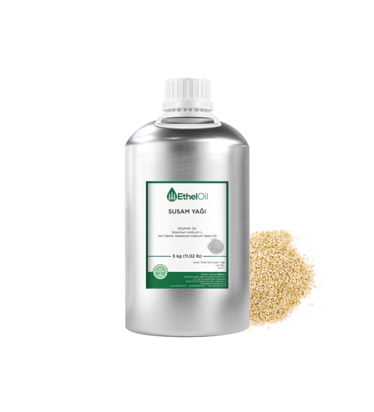 Etheloil Sesame Fixed Oil - 5 Kg Fixed Oil