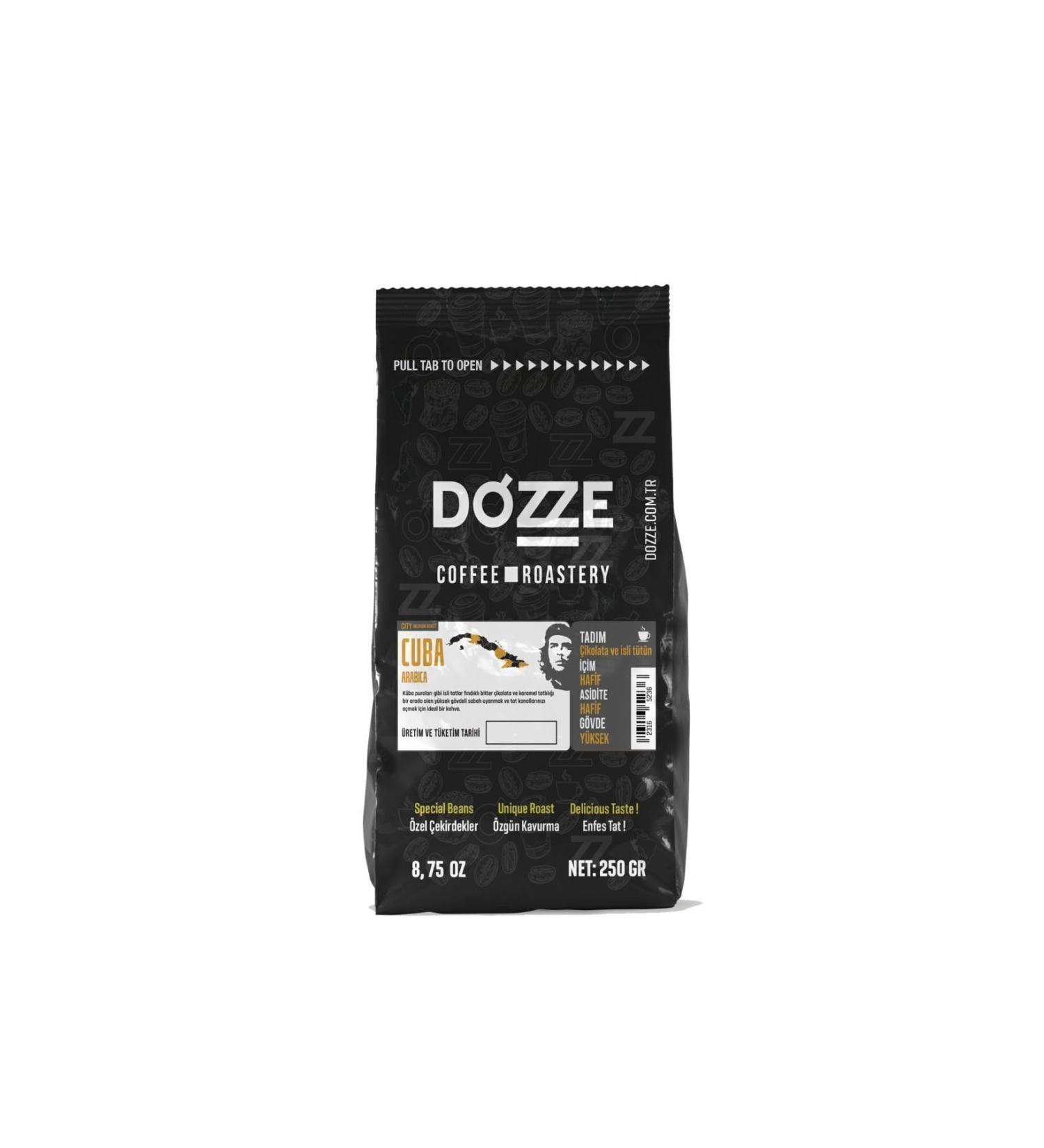 Dozze Cuba Coffee 250 gr